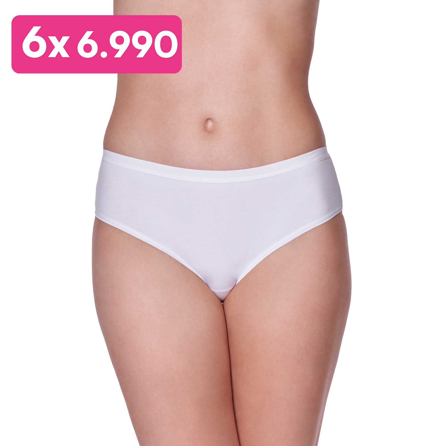 Calzón Bikini Algodón Lycra 2003