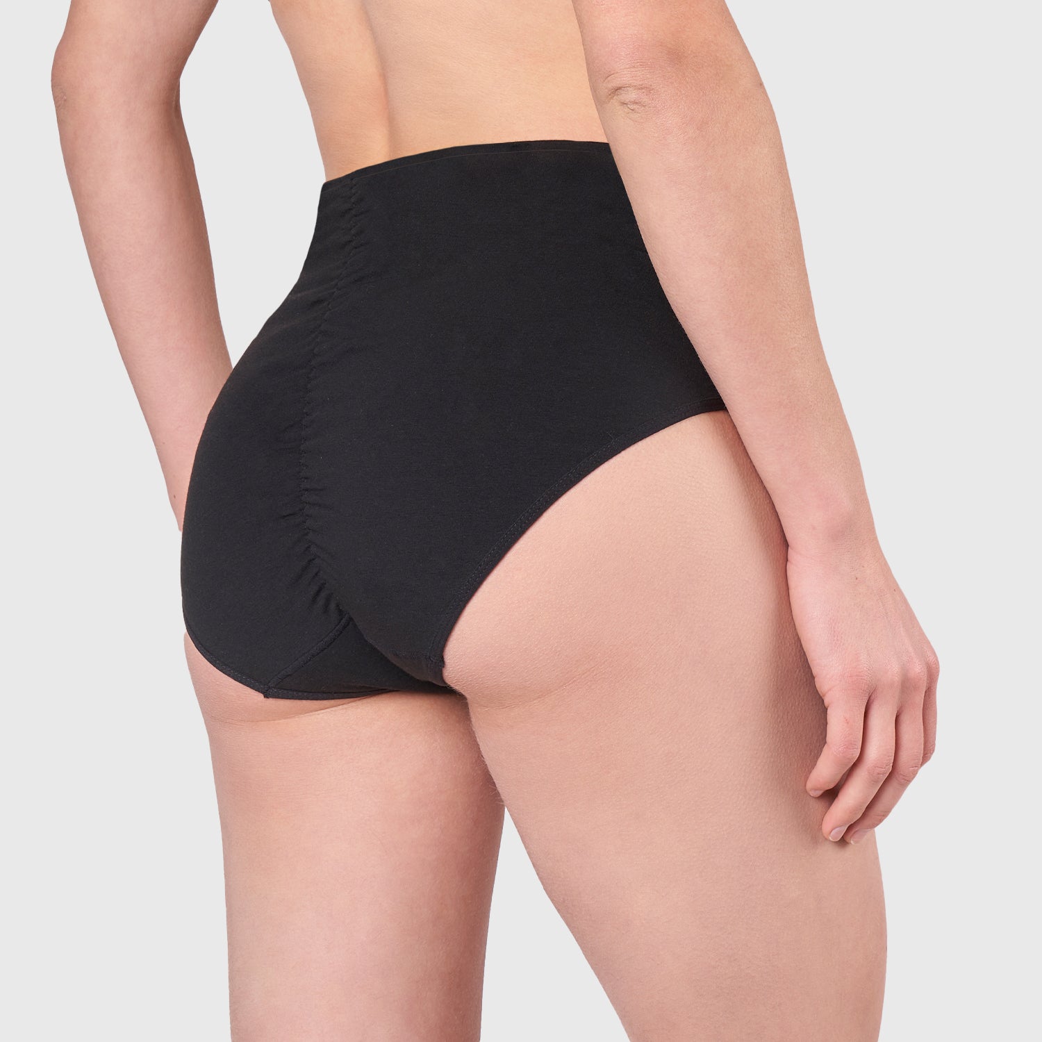 Calzón Alto Algodón Encaje 20415