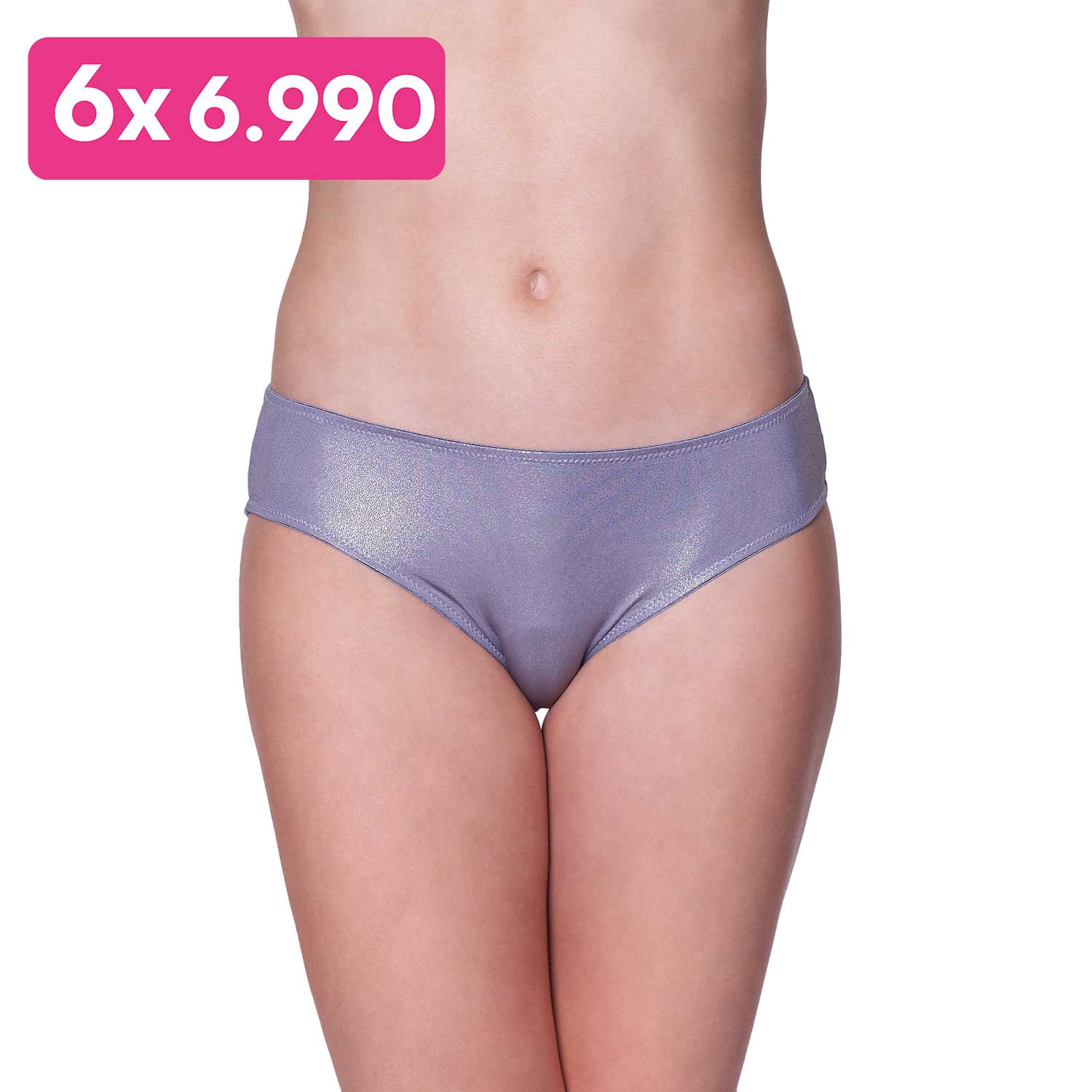 Calzón bikini Microfibra Perlada 20464