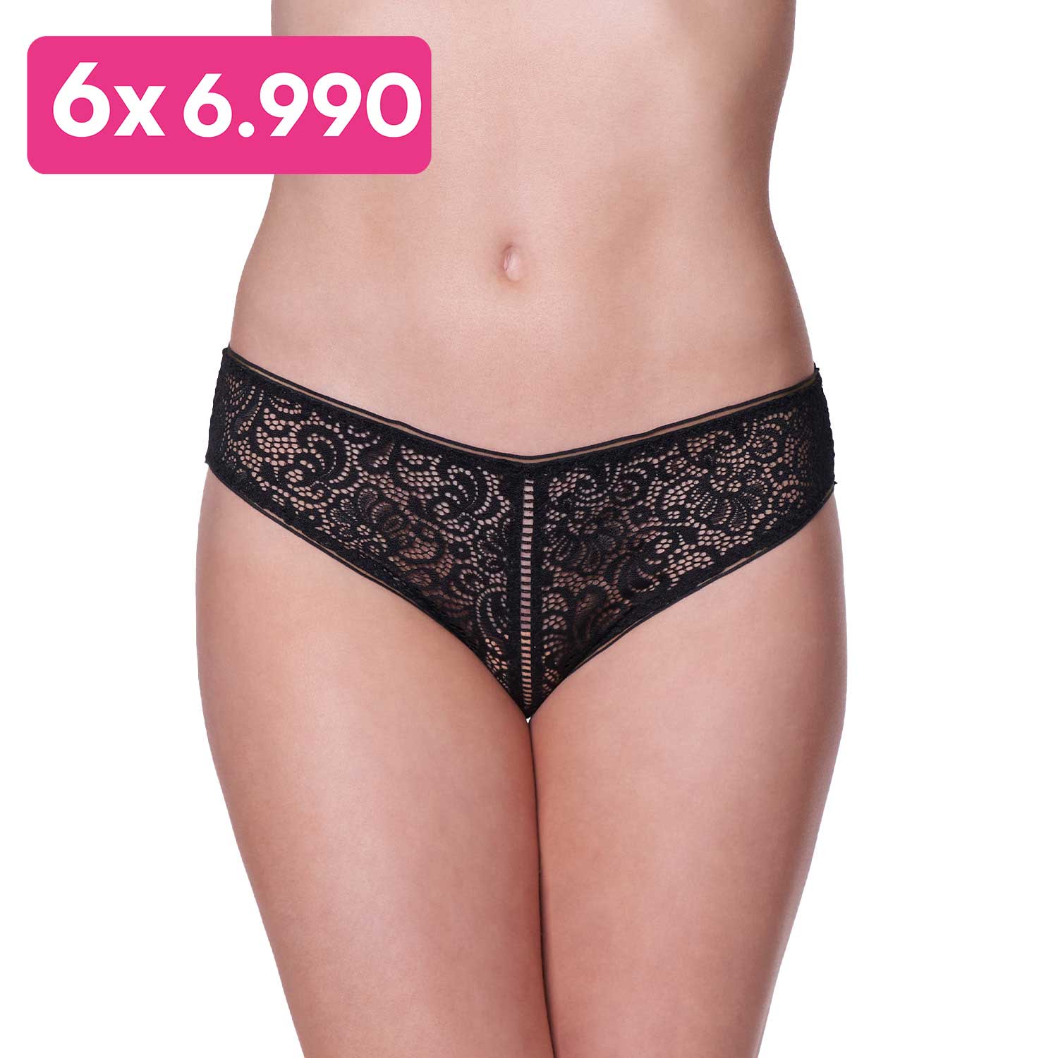 Calzón Bikini Encaje 20491