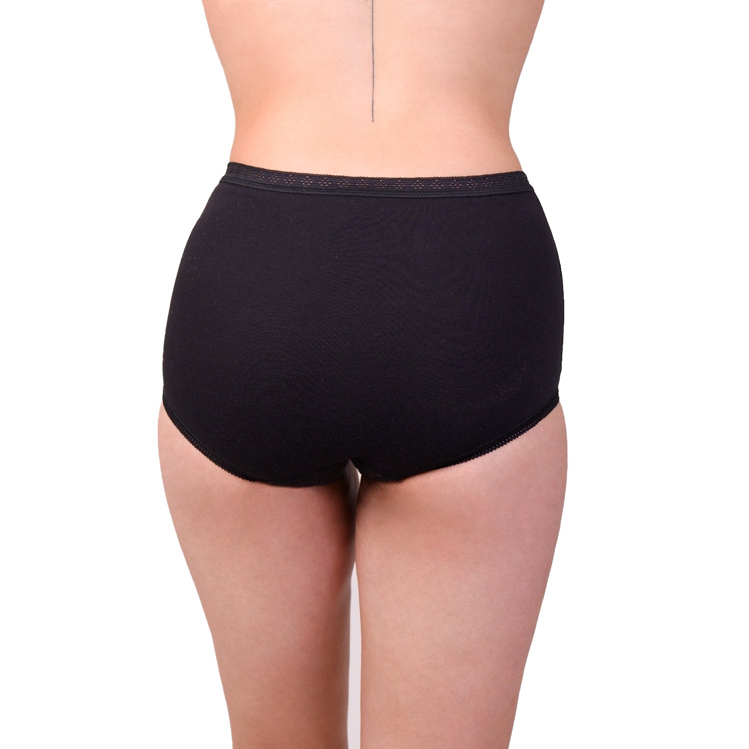 Pack 2 Calzones Algodón Tiro Alto 20518