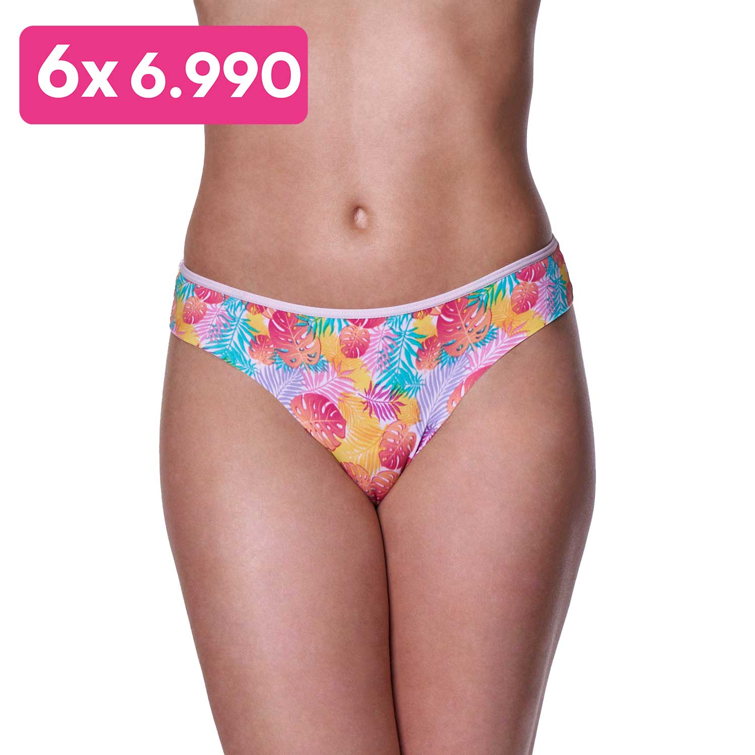 Pack 3 Calzones Bikini Microfibra 20562