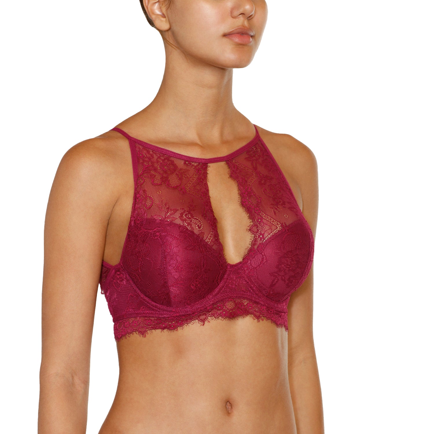 Sostén Push Up Encaje Alto 3784