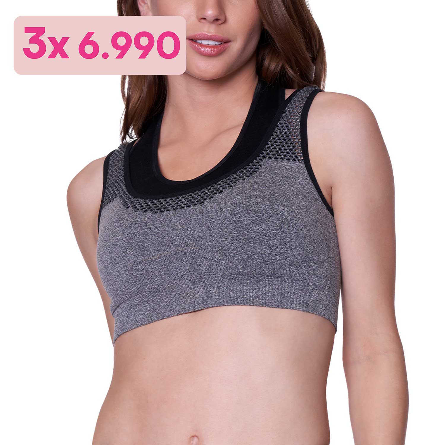 Sostén Peto Deportivo Seamless 3908