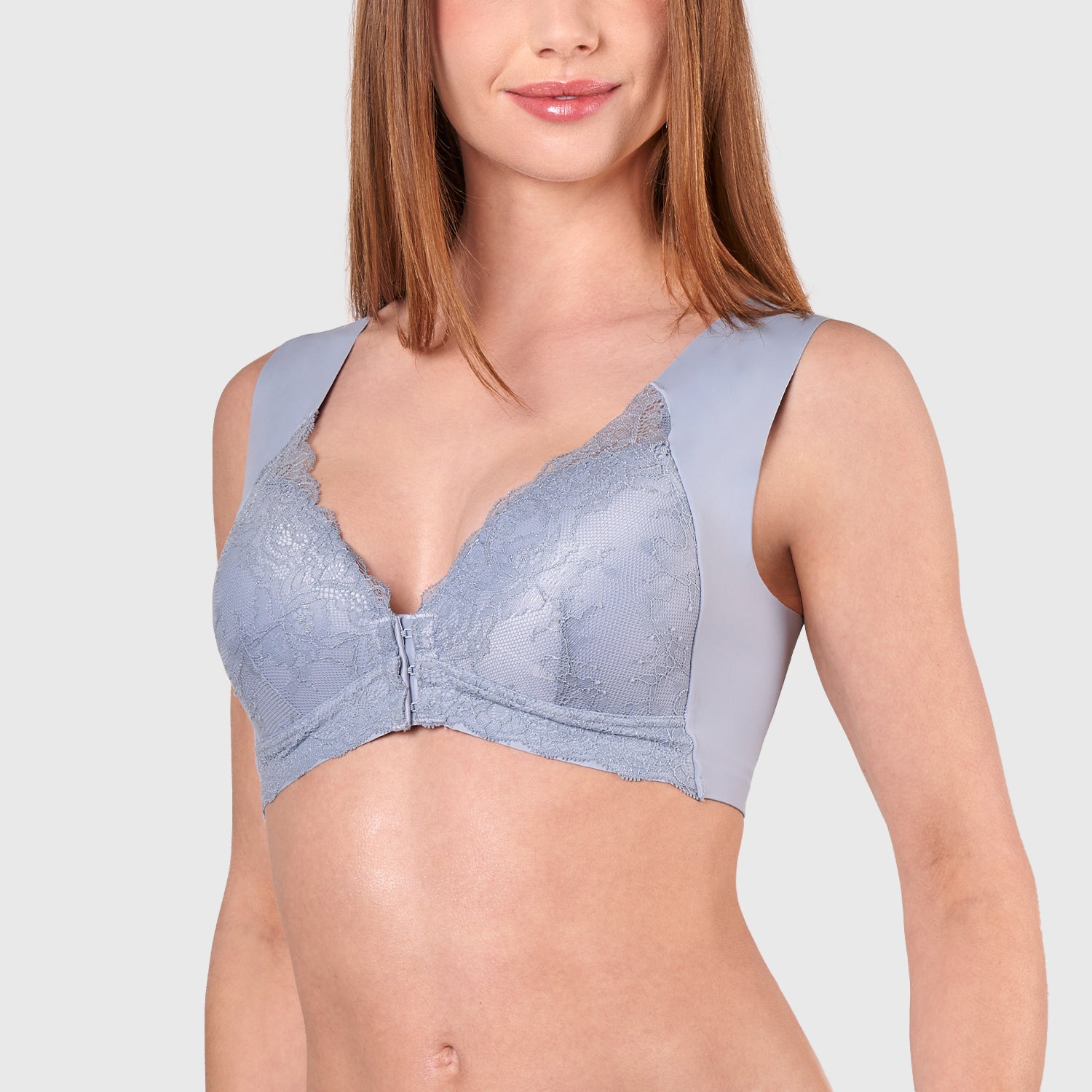 Sostén Seamless Broche Delantero Corte Laser 3915