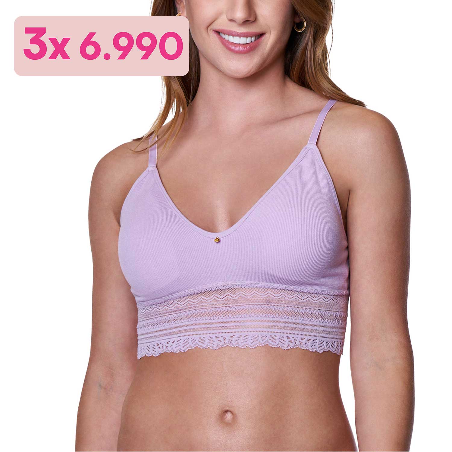 Top Seamless Mujer 3989