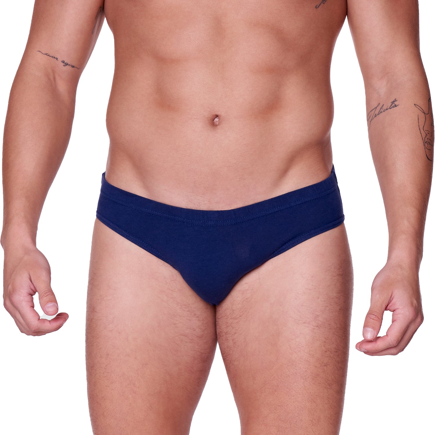 Pack 3 Slip Algodón Lycra 5409
