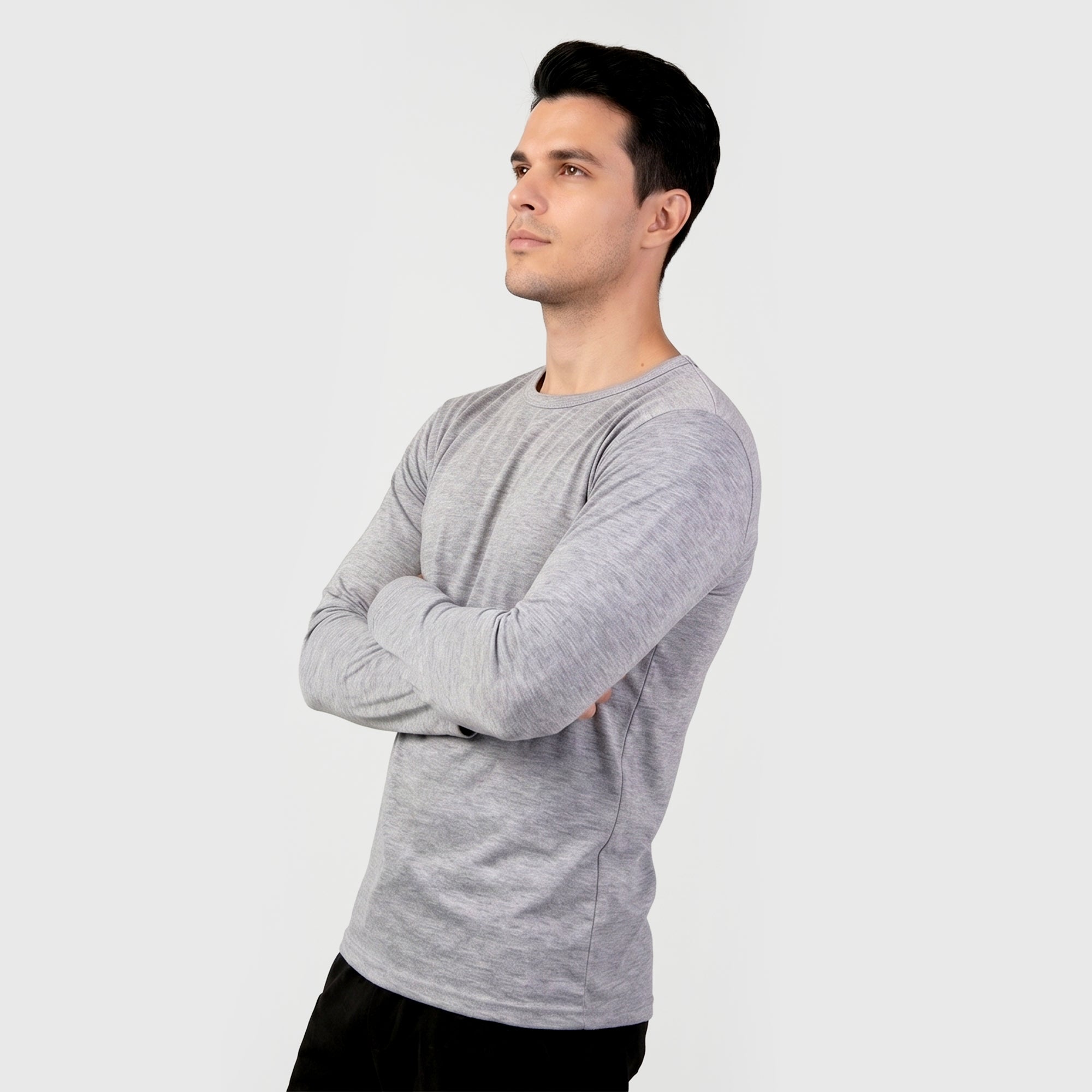 Camiseta Algodón M/L Hombre 5514
