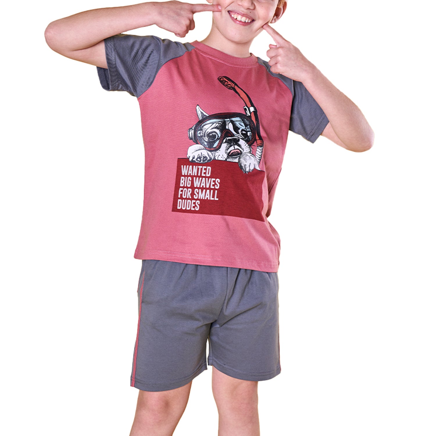 Pijama Corto Niño 7325