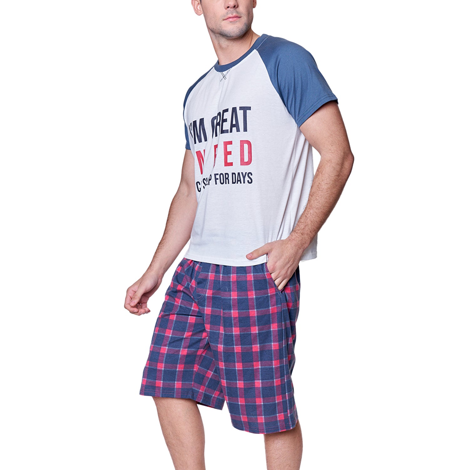 Pijama Corto Hombre 9196