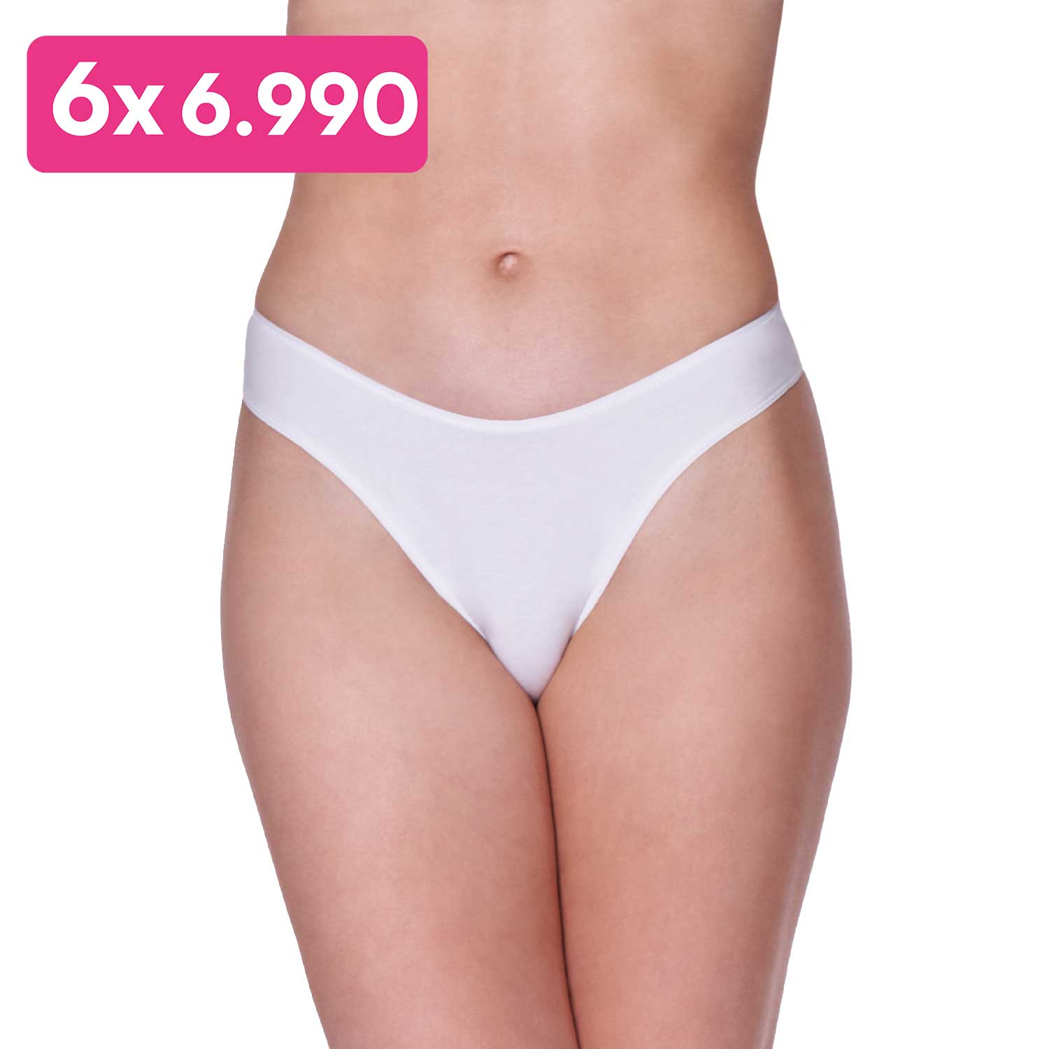 Calzón Bikini Algodón Lycra 633
