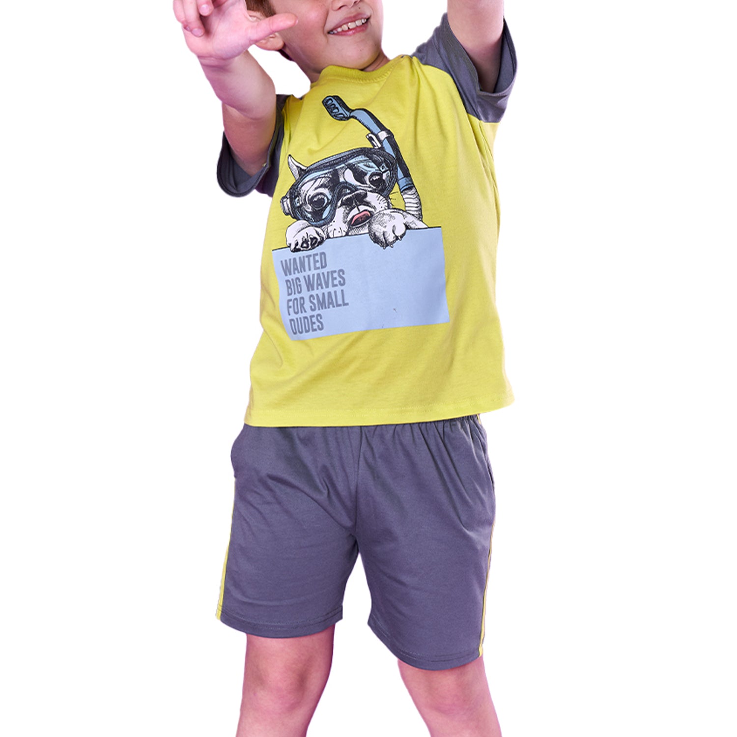 Pijama Corto Niño 7325