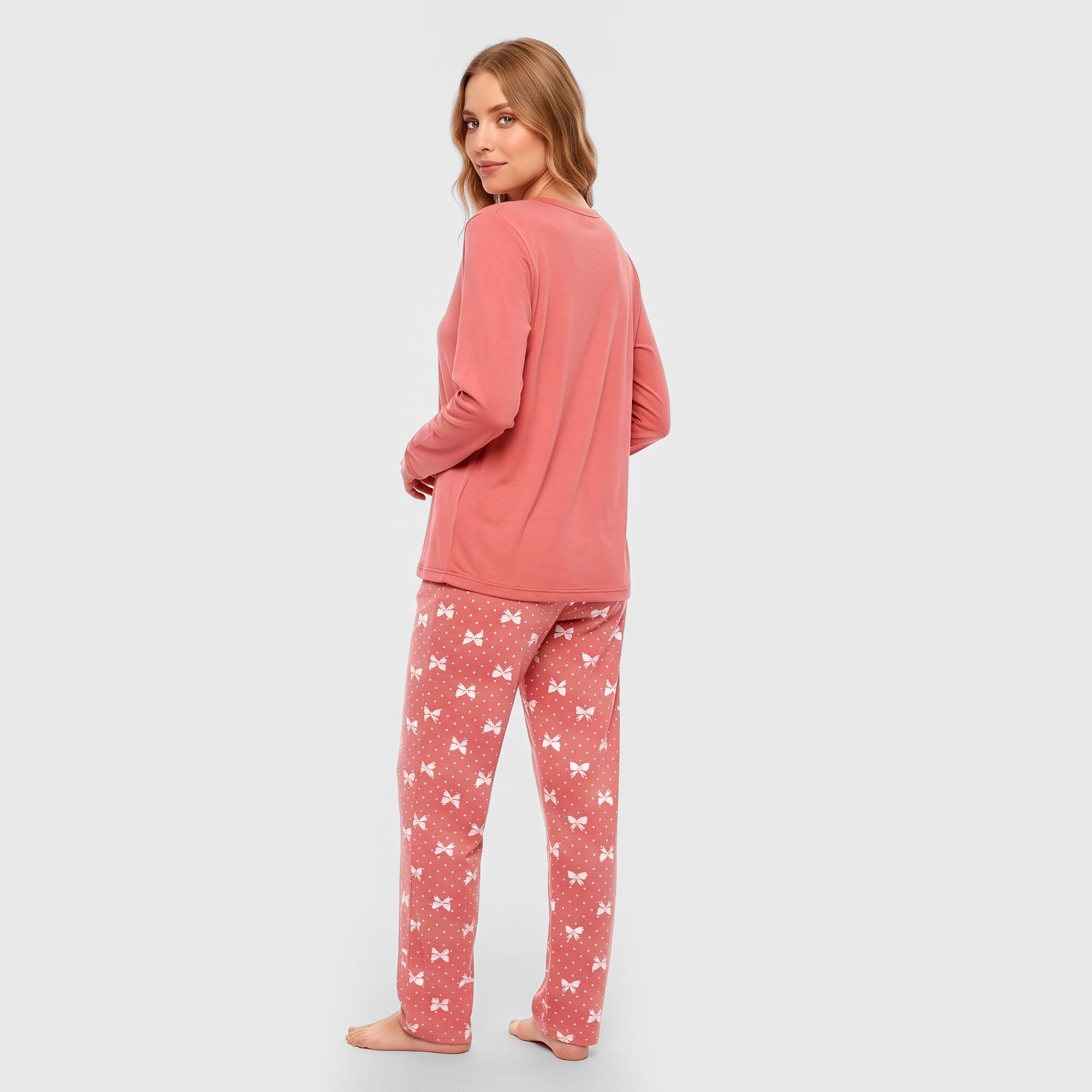 PIJAMA MICROPOLAR MUJER 8726