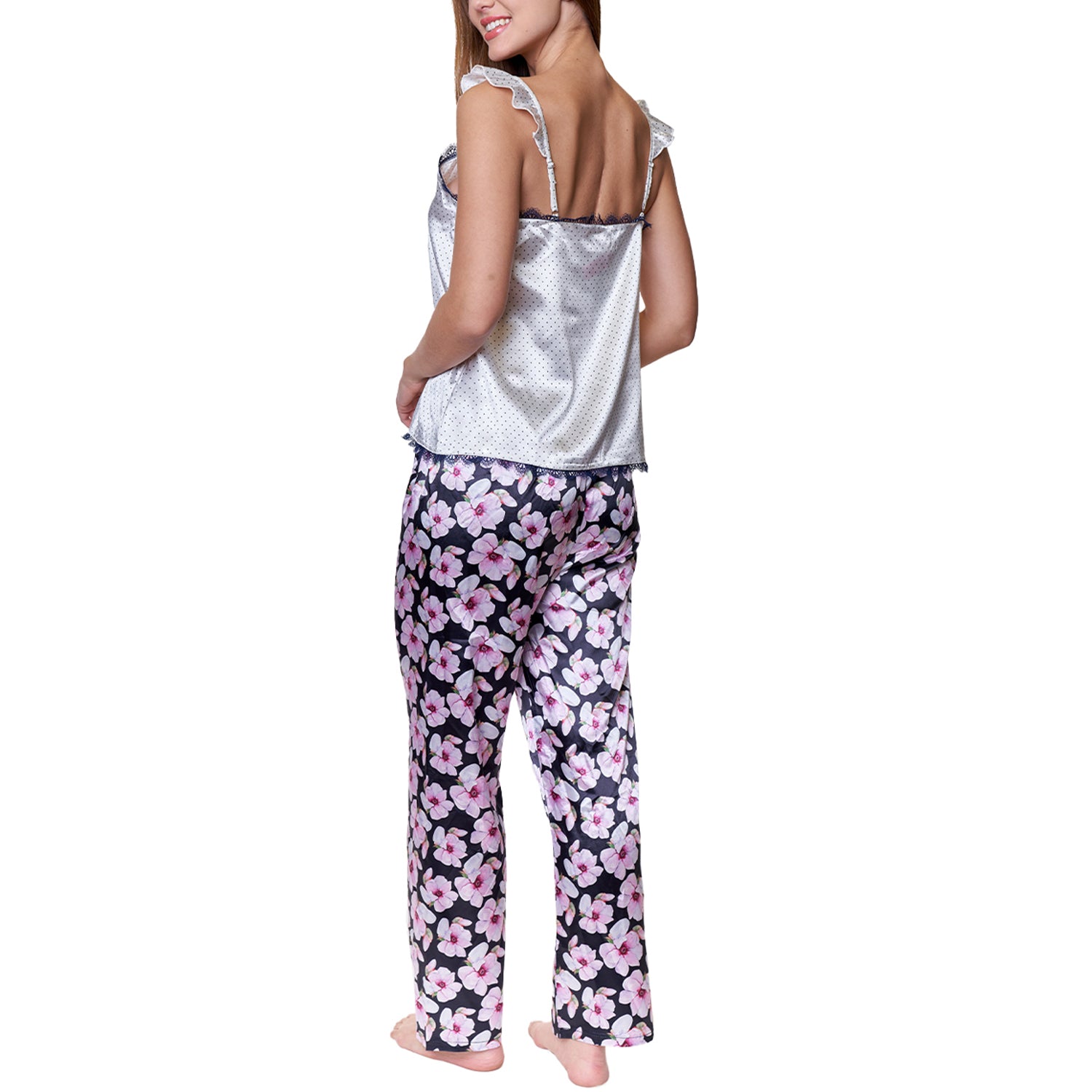 Pijama Satín 8608 Baziani