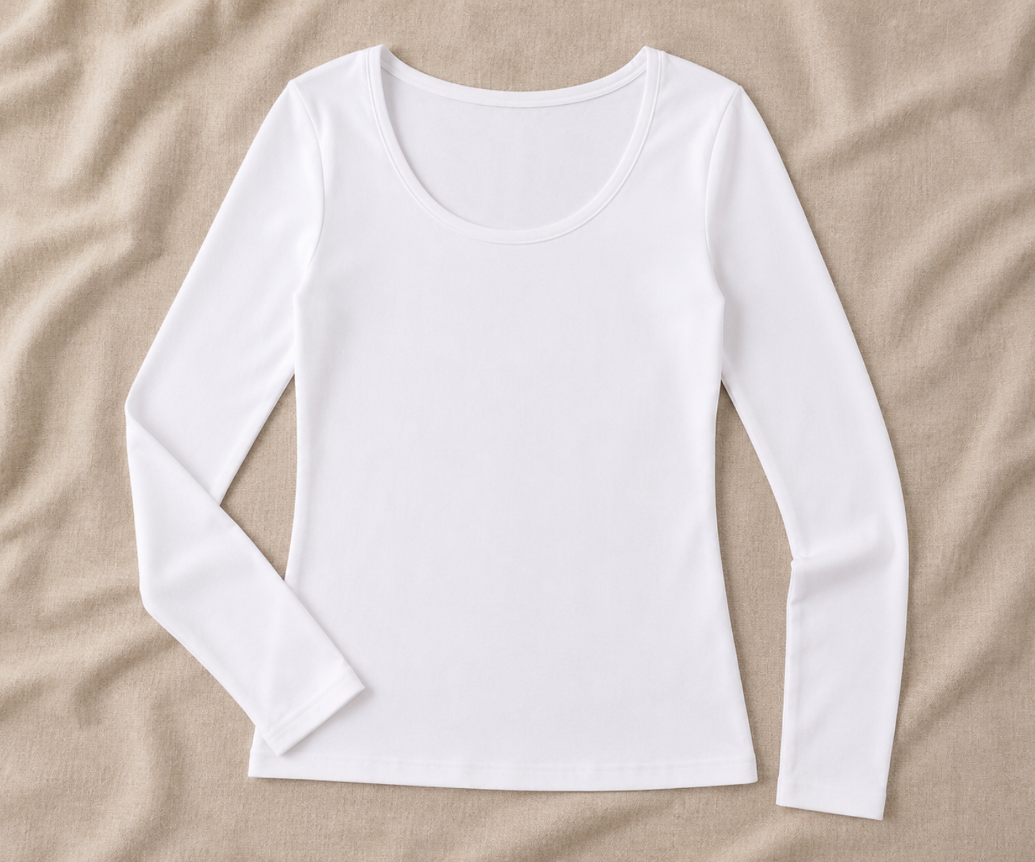 Camiseta Algodón Manga Larga Mujer 906