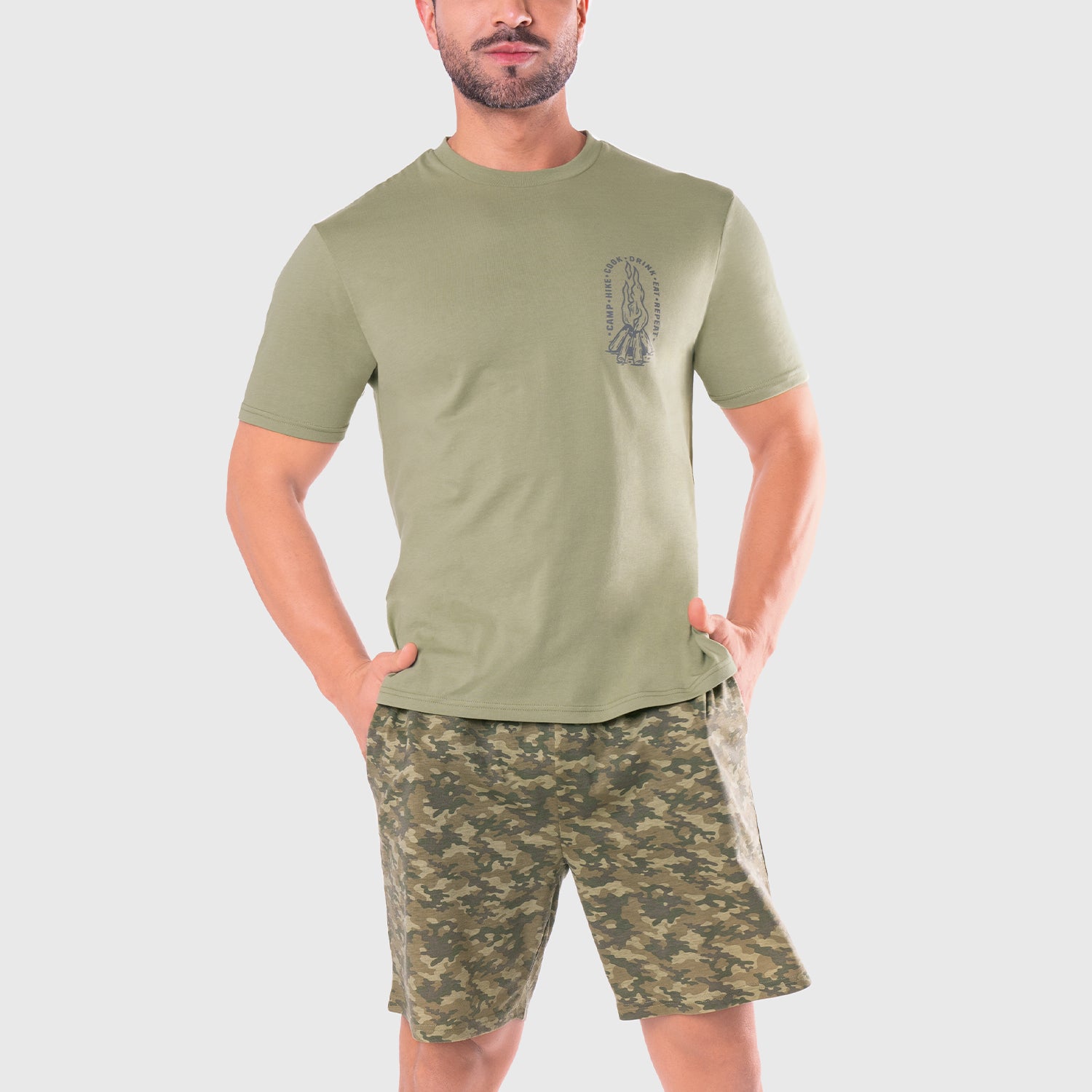 Pijama Corto hombre 9231