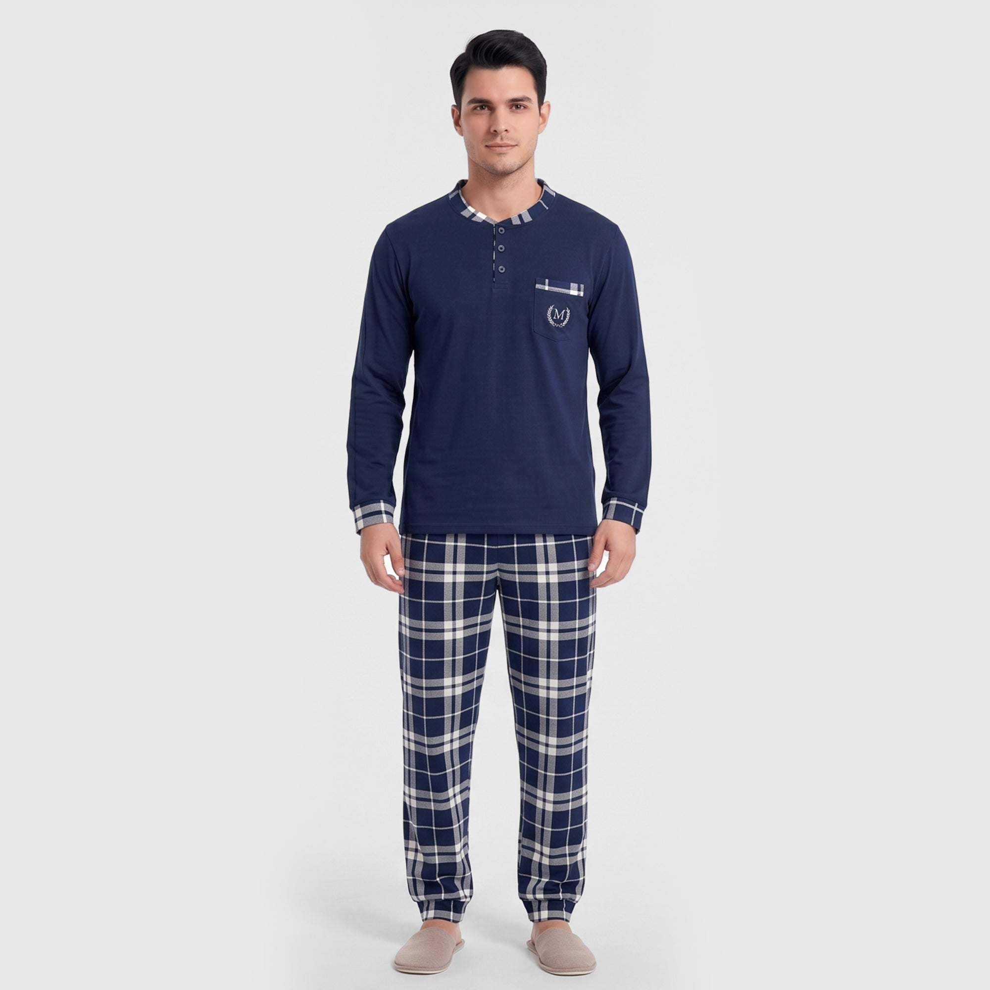 PIJAMA MICROPOLAR HOMBRE 9242