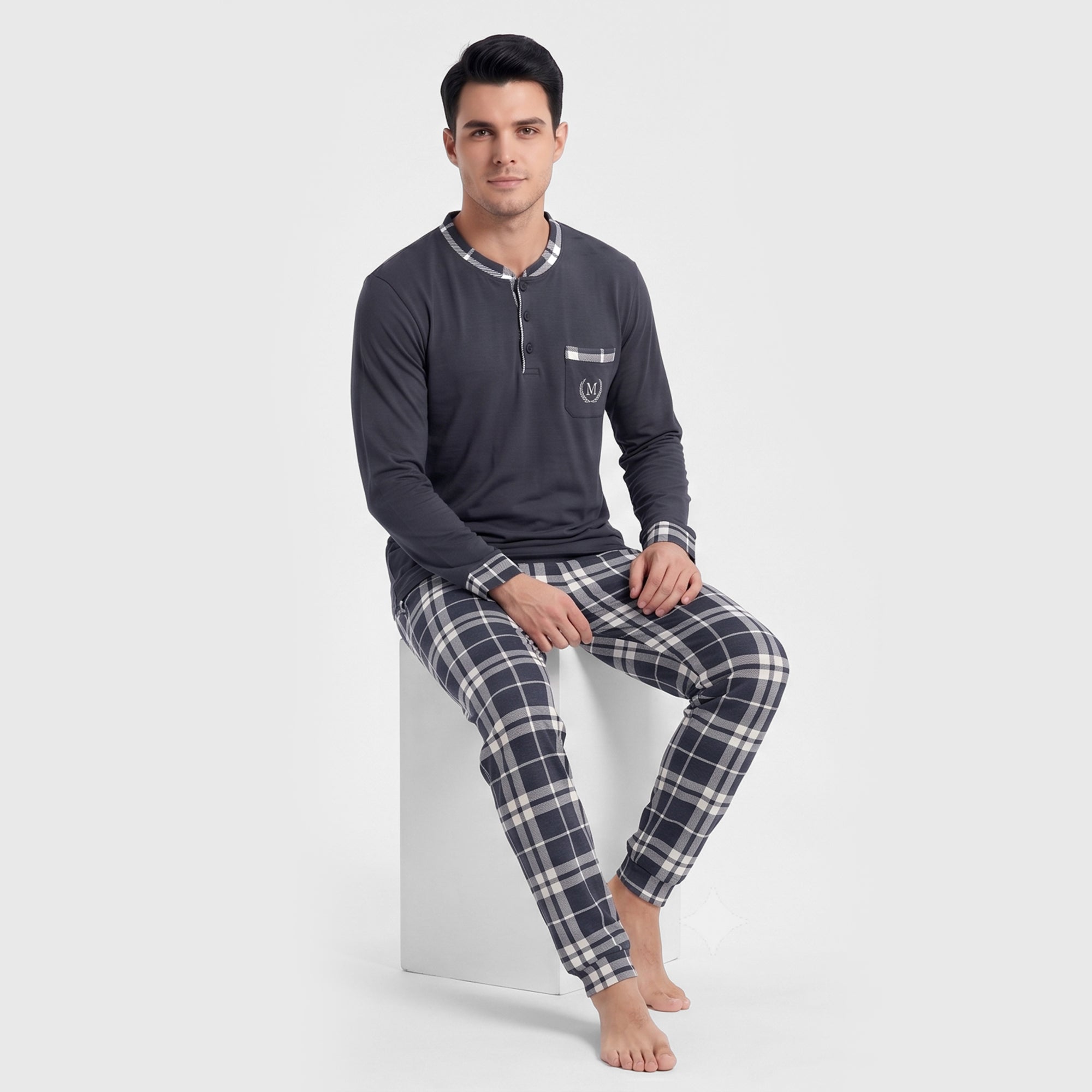 PIJAMA MICROPOLAR HOMBRE 9242