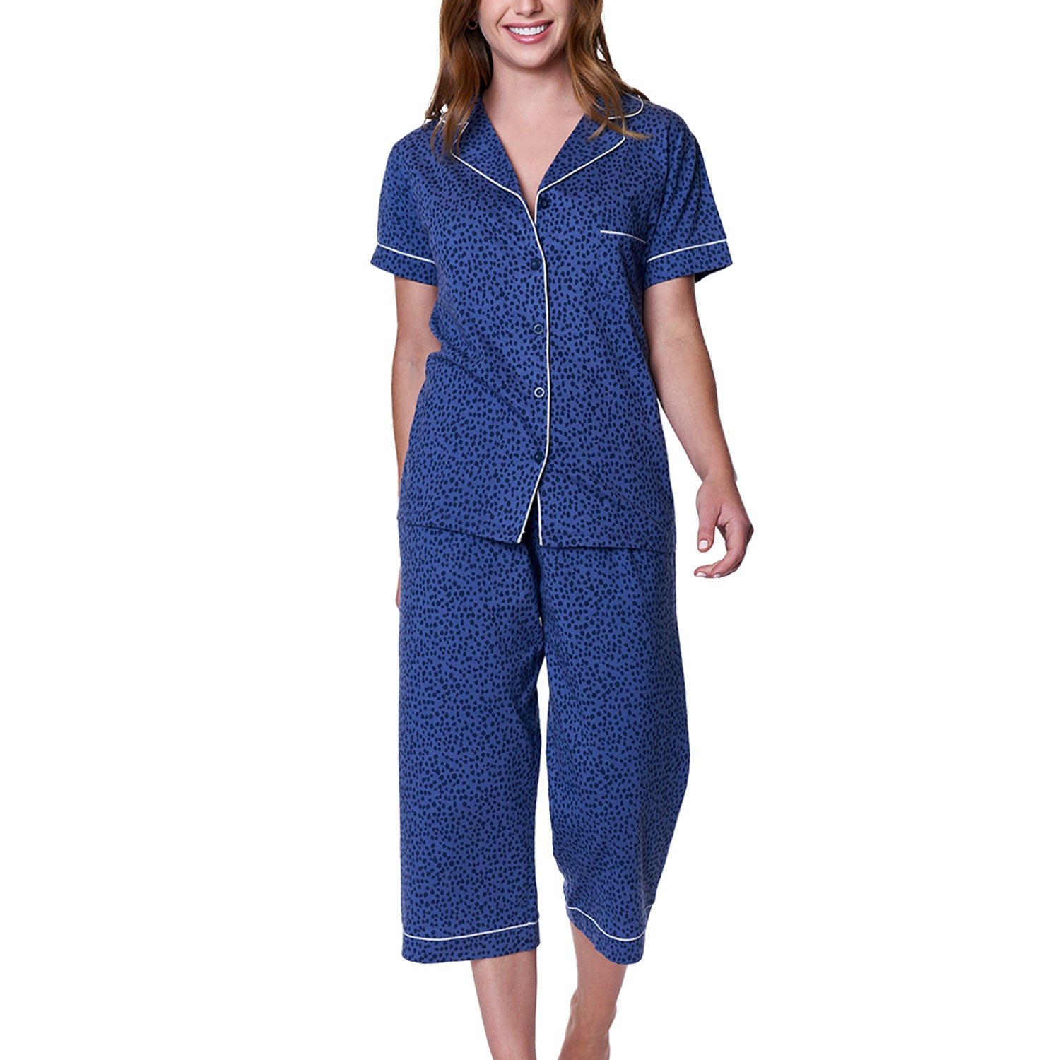 Pijama Abotonado Mujer 8621