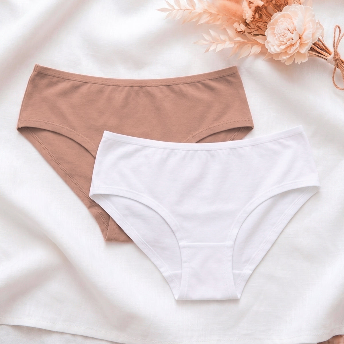 BI-PACK BOYSHORT COTTON LYCRA 20591