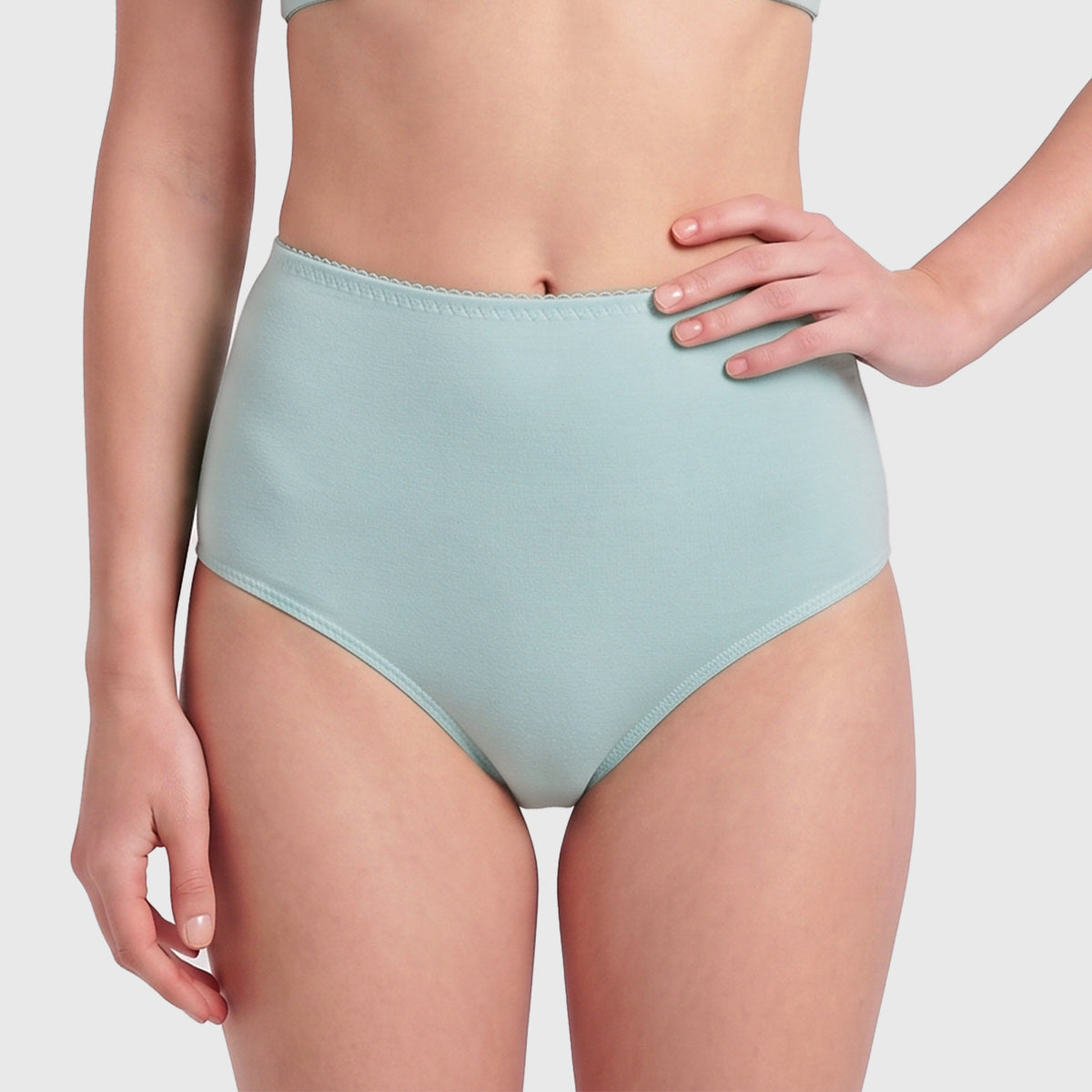 BI-PACK MIDI COTTON LYCRA 20593
