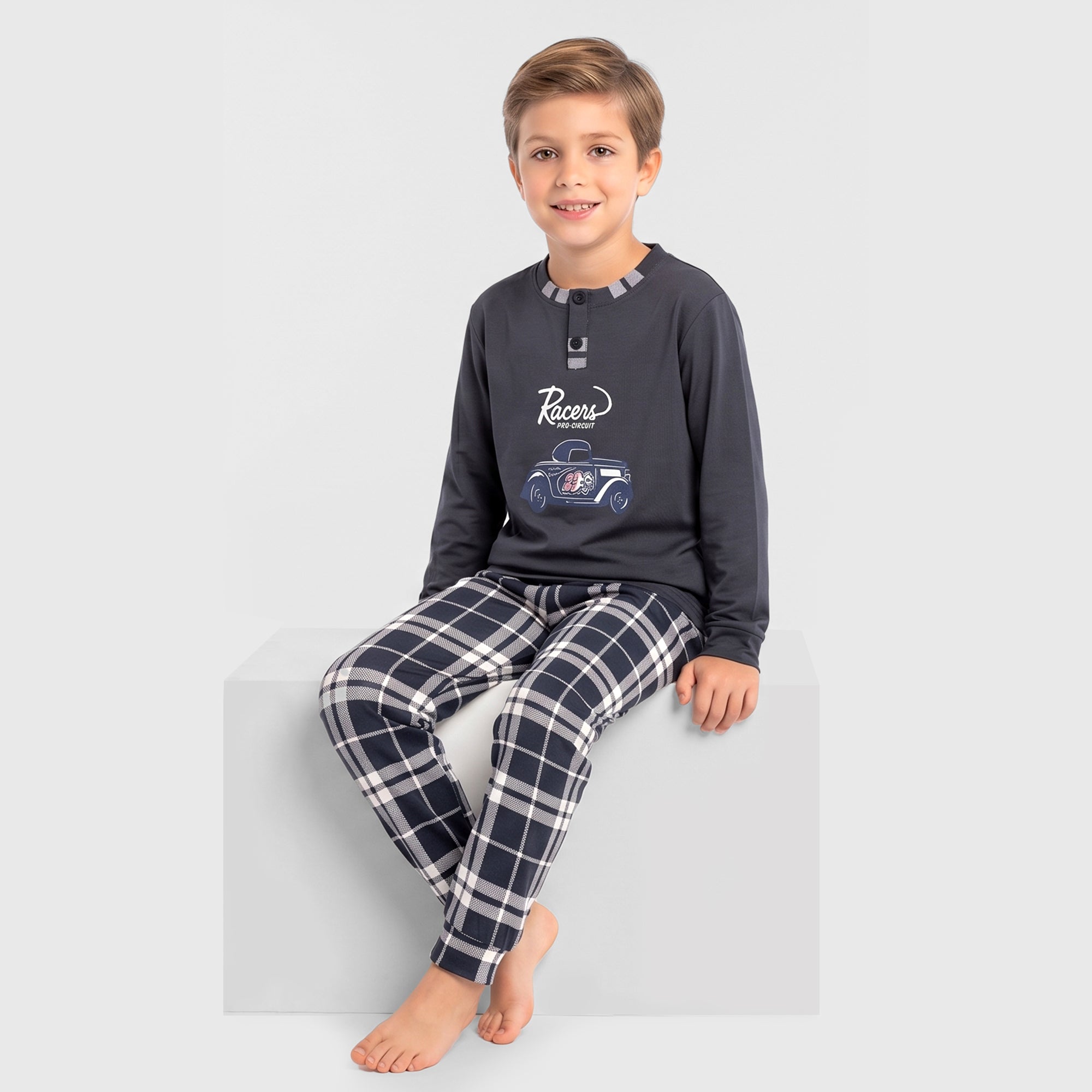 PIJAMA MICROPOLAR NIÑO 7341