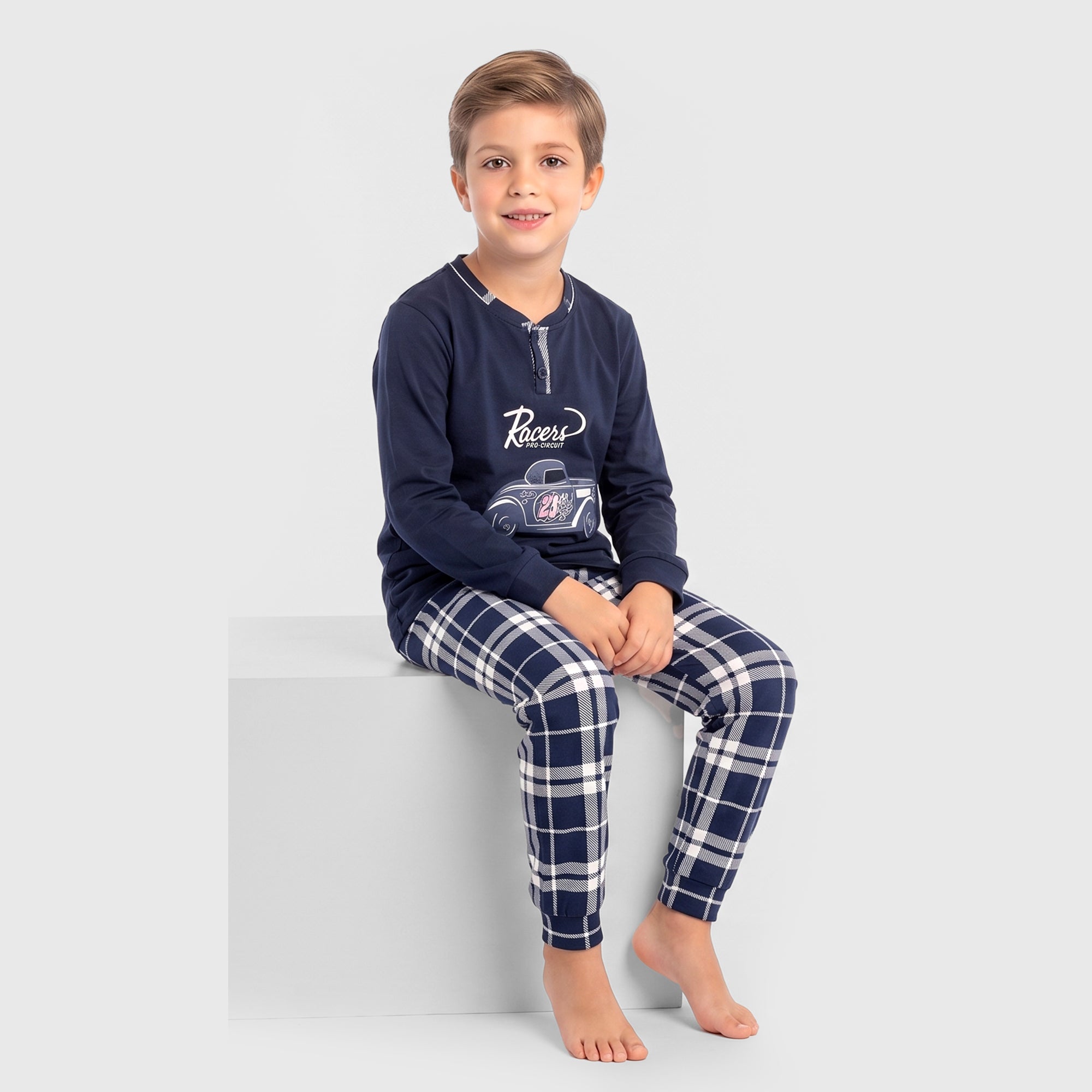PIJAMA MICROPOLAR NIÑO 7341