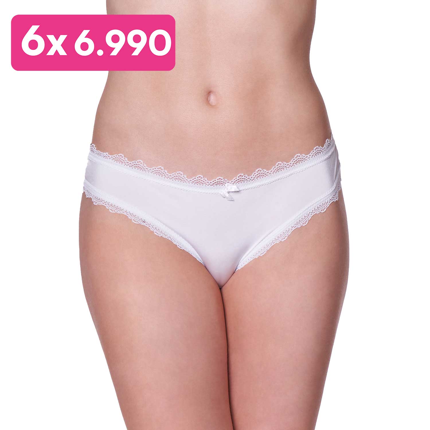 Calzón Bikini Encaje 20461