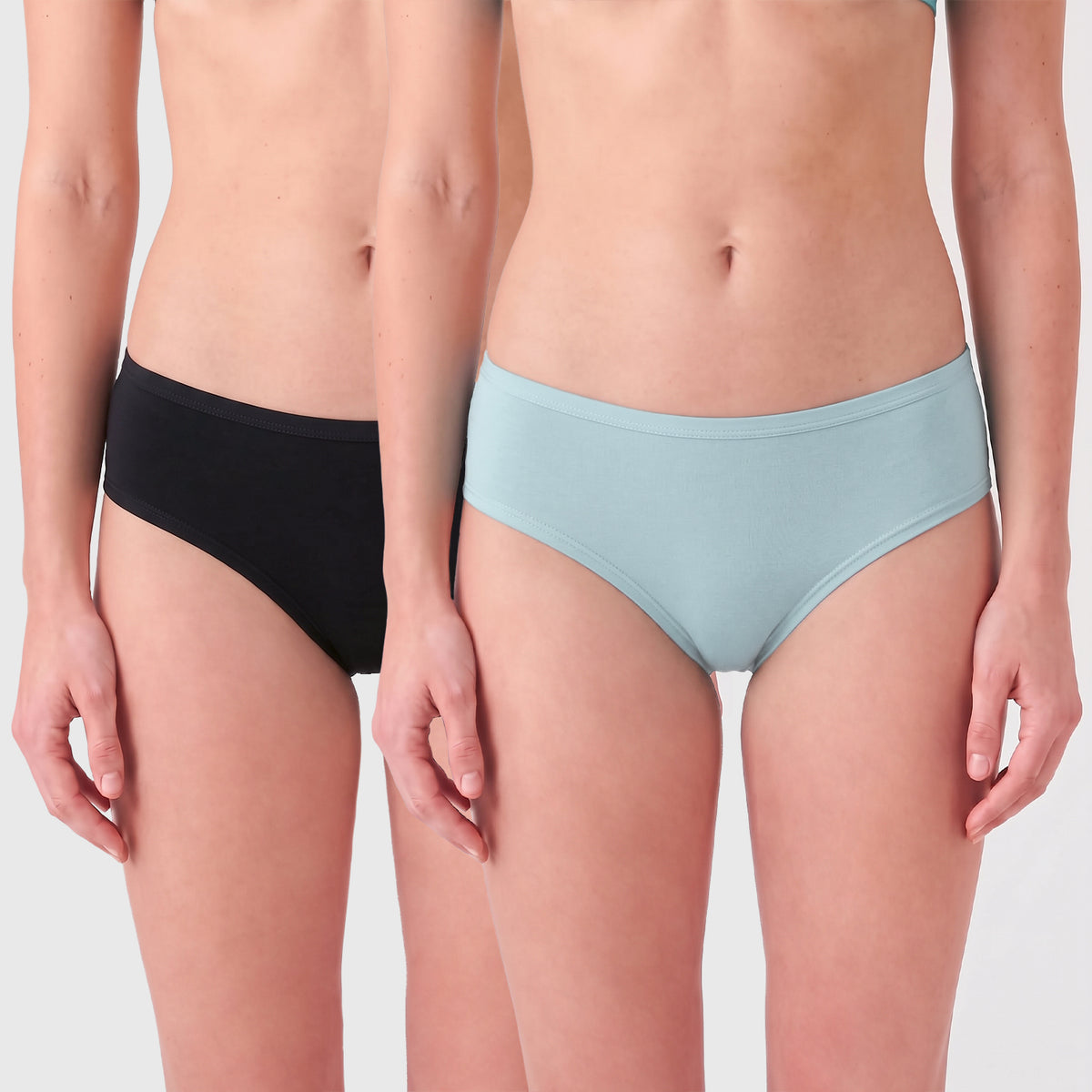 Pack de 2 Calzones Algodion Lycra 20590