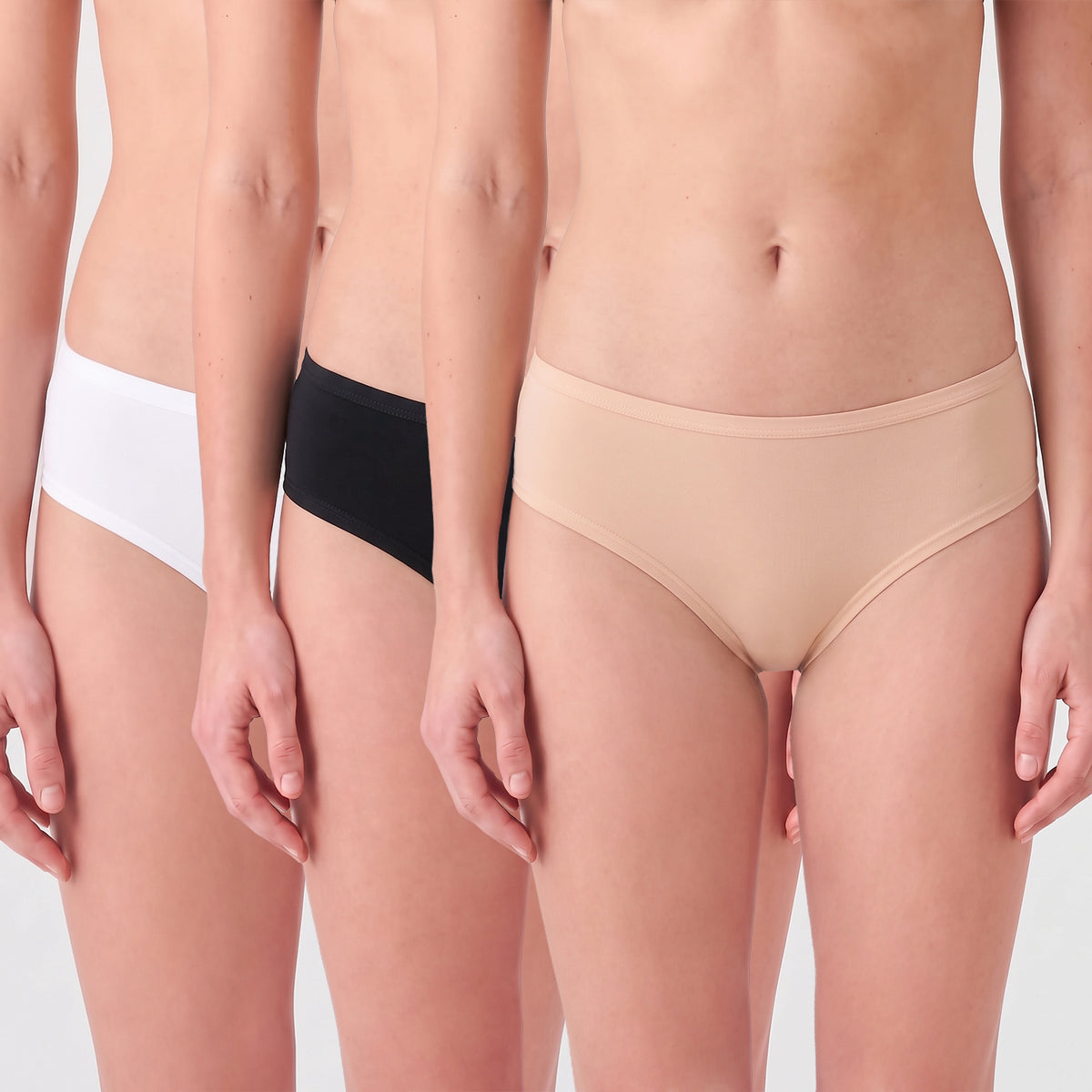 Pack de 3 Calzones Algodon Lycra  20592