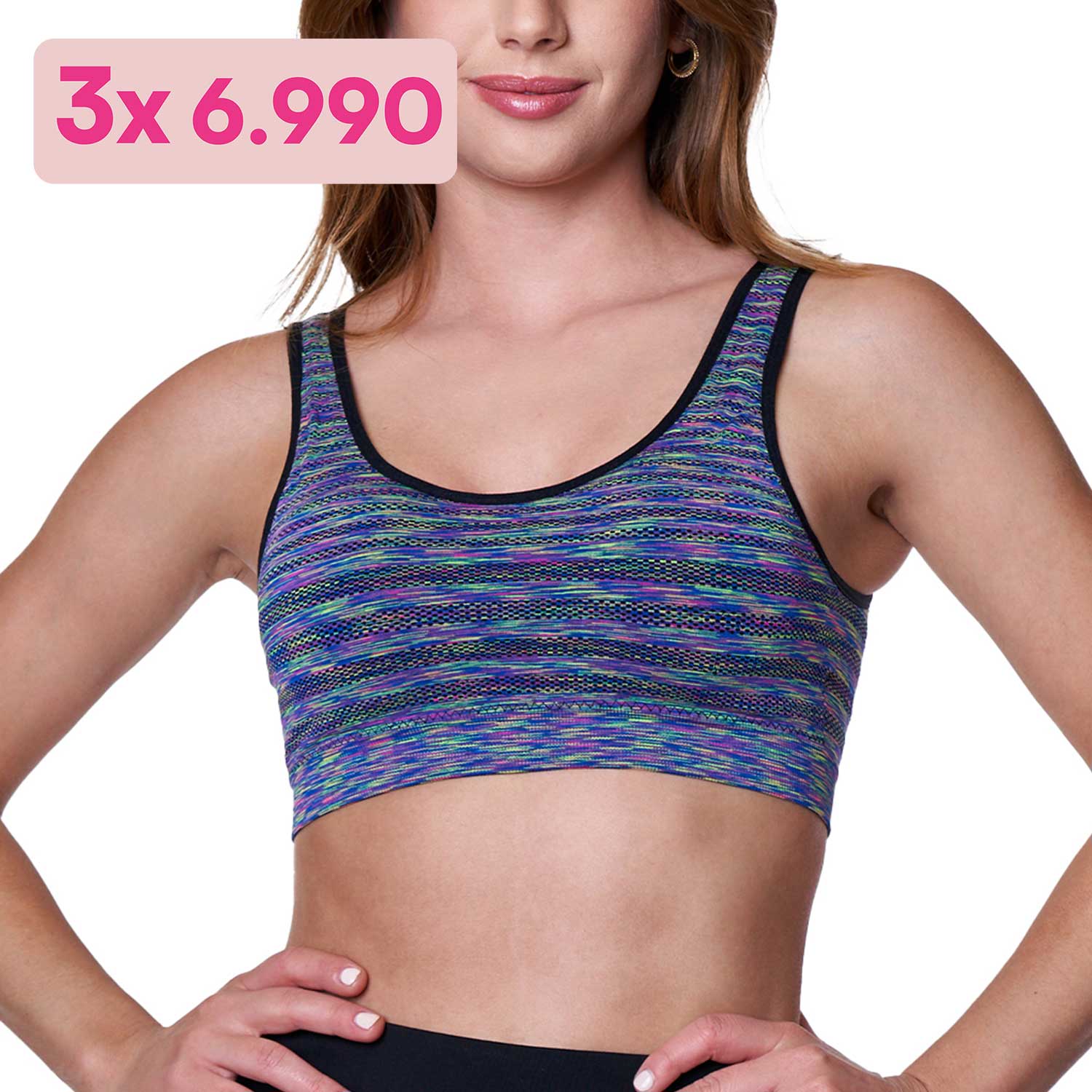 Sostén Peto Seamless Mujer 3925