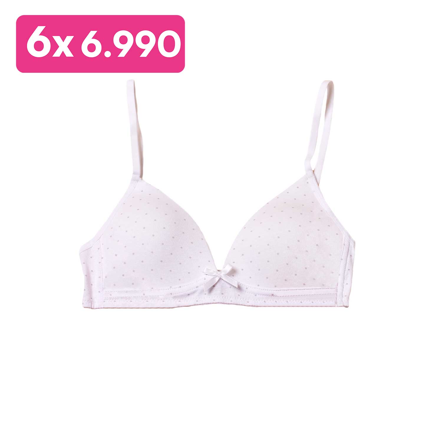 Sostén Algodón Spandex Niña 4560