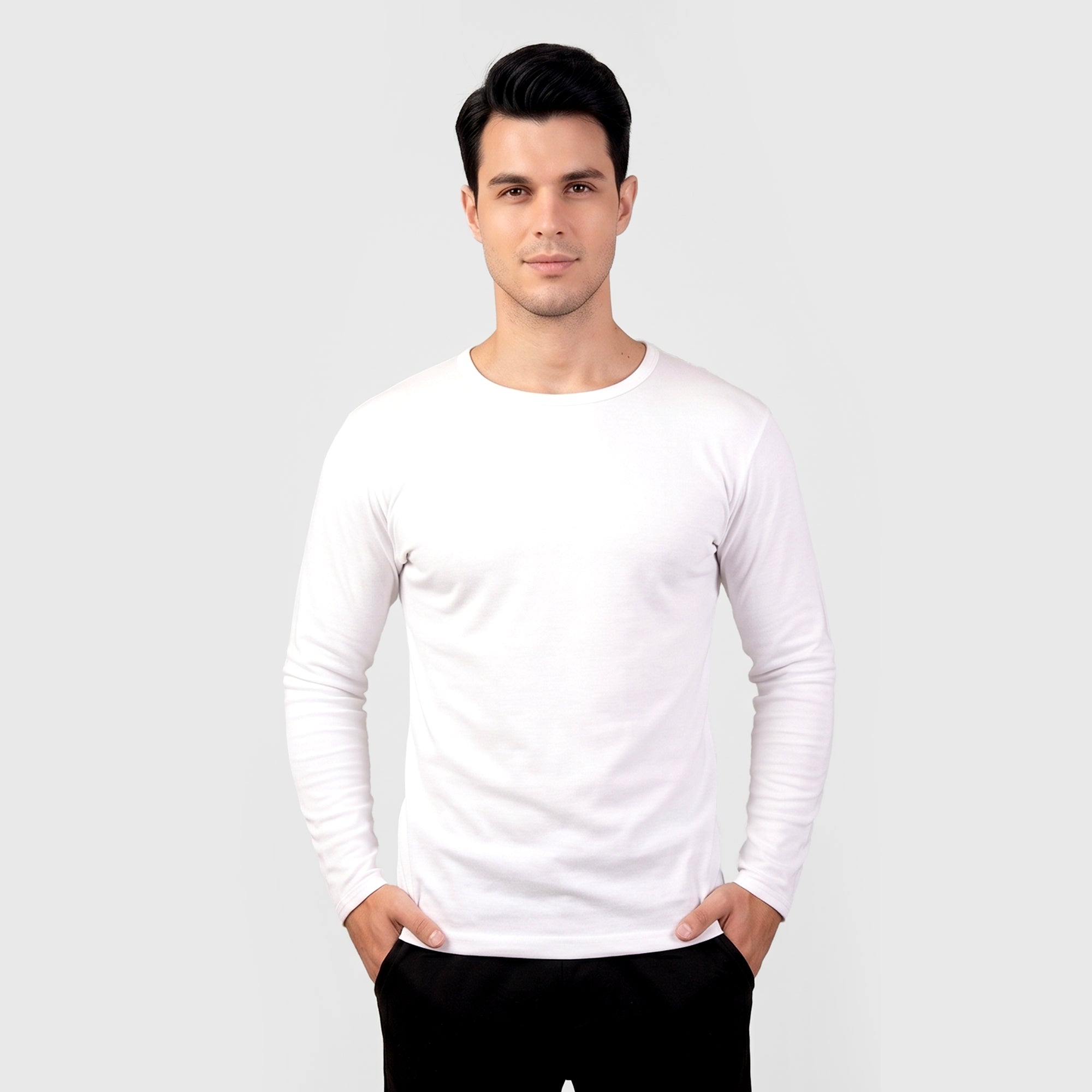 Camiseta Algodón Manga Larga 5514
