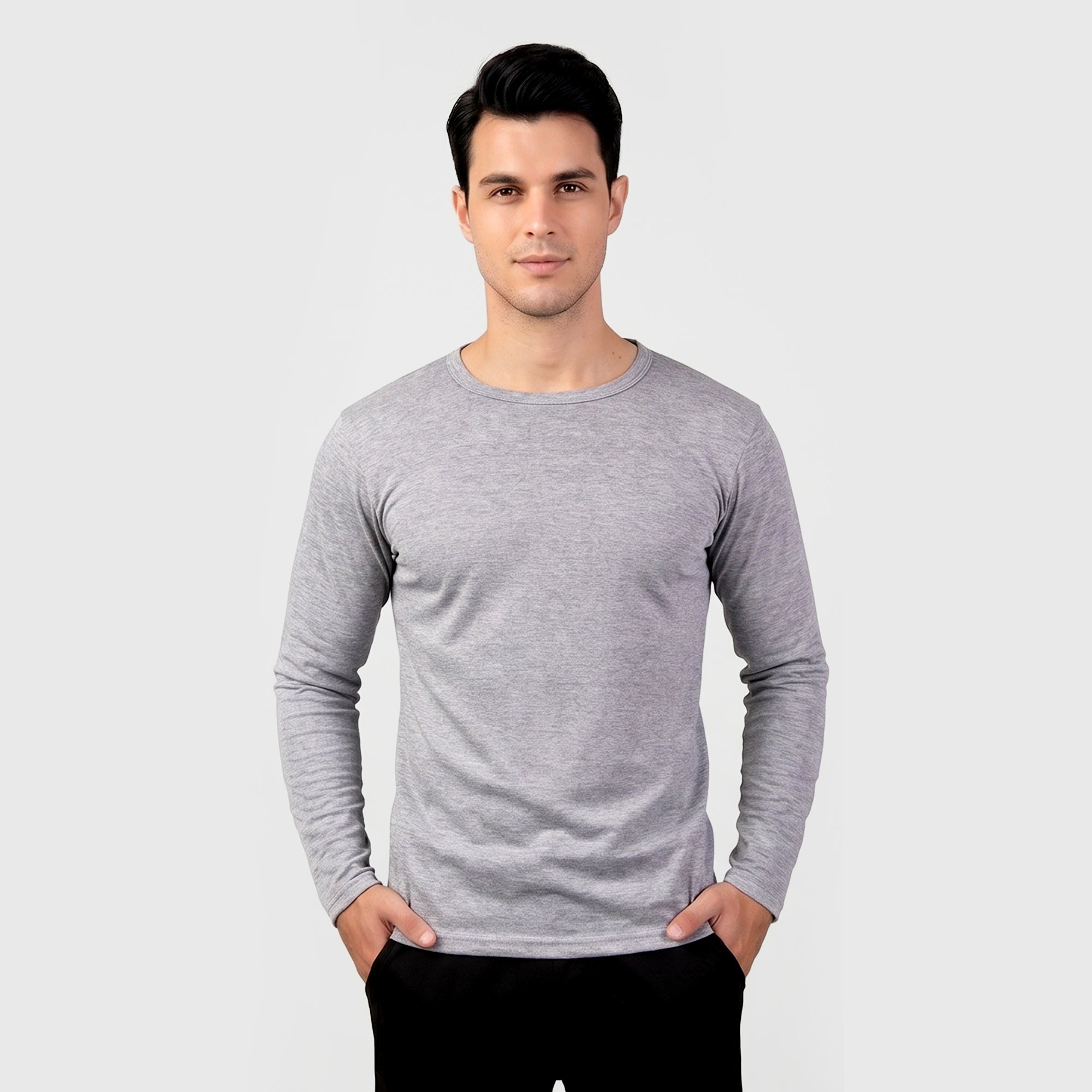 Camiseta Algodón Manga Larga 5514