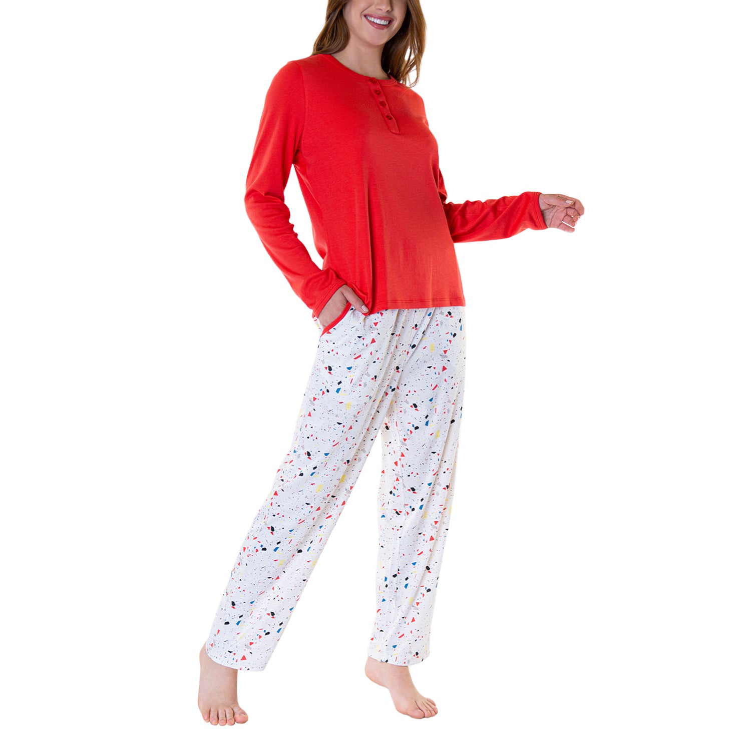 Pijama Algodón Mujer 8551