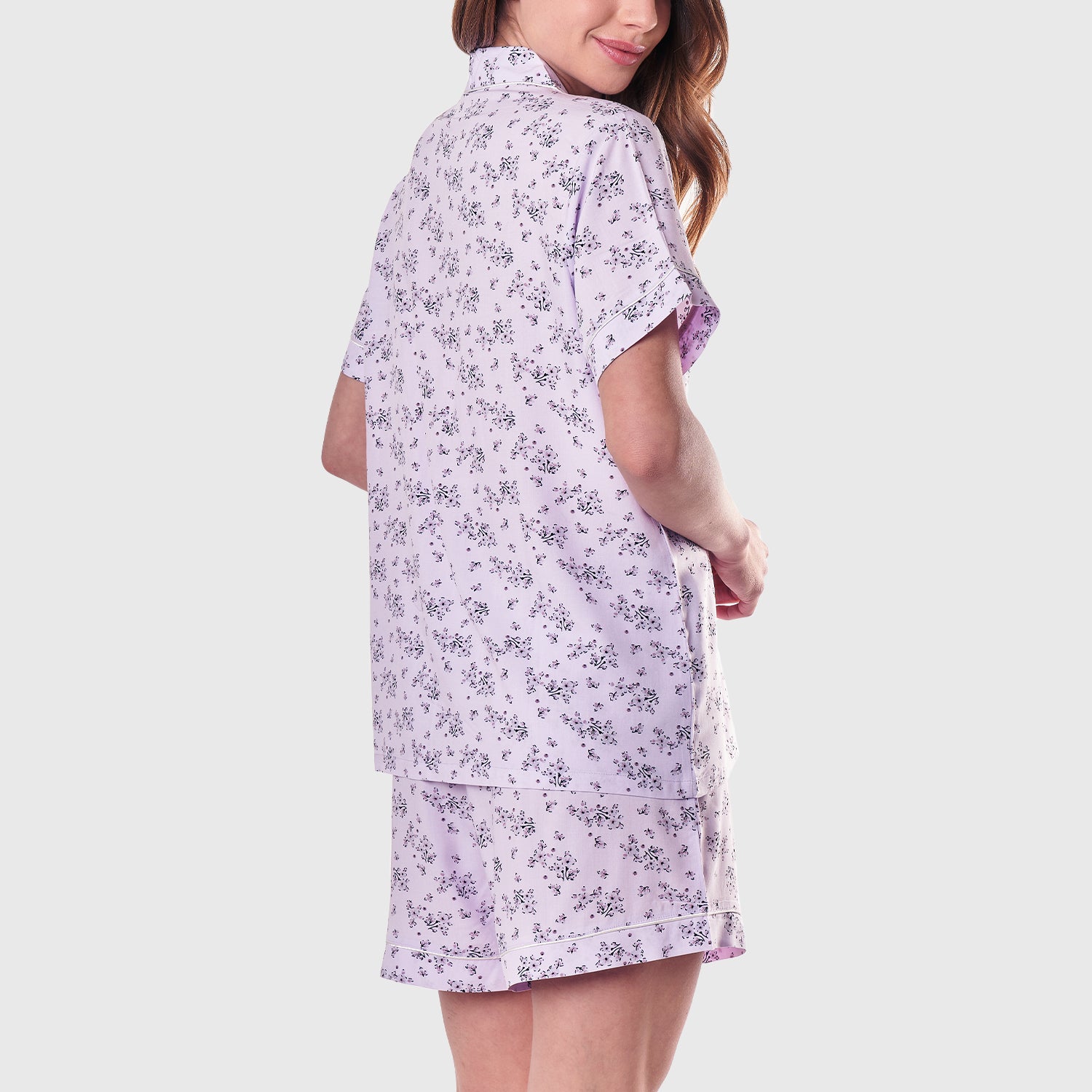 Pijama Corto Mujer 8687