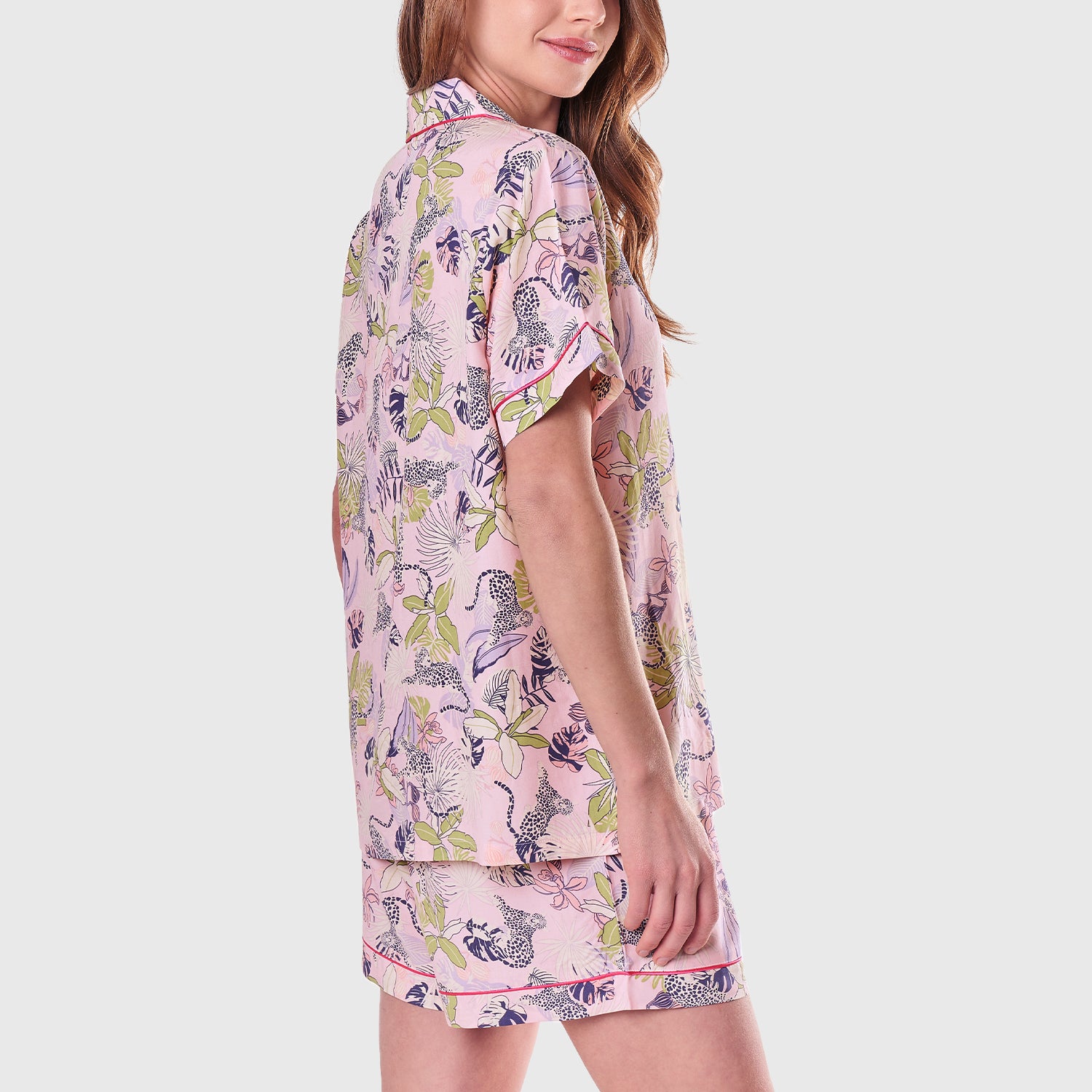 Pijama Corto Mujer 8688