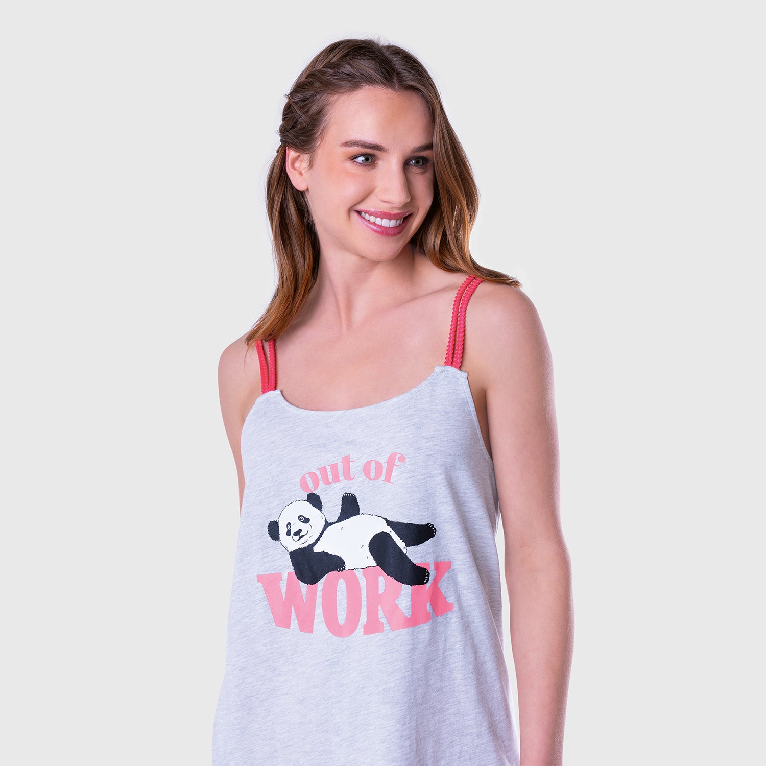 Pijama Corto Mujer 8696