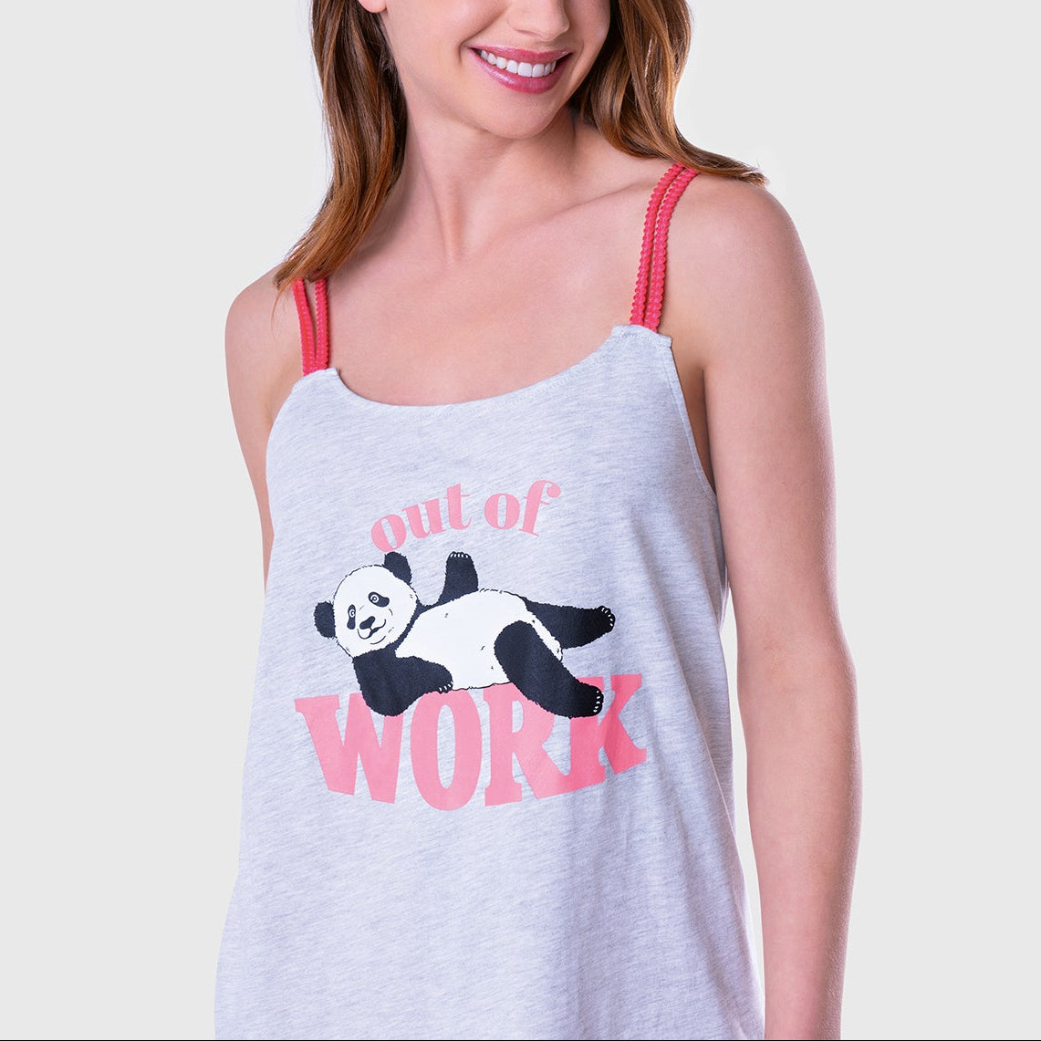 Pijama Corto Mujer 8696