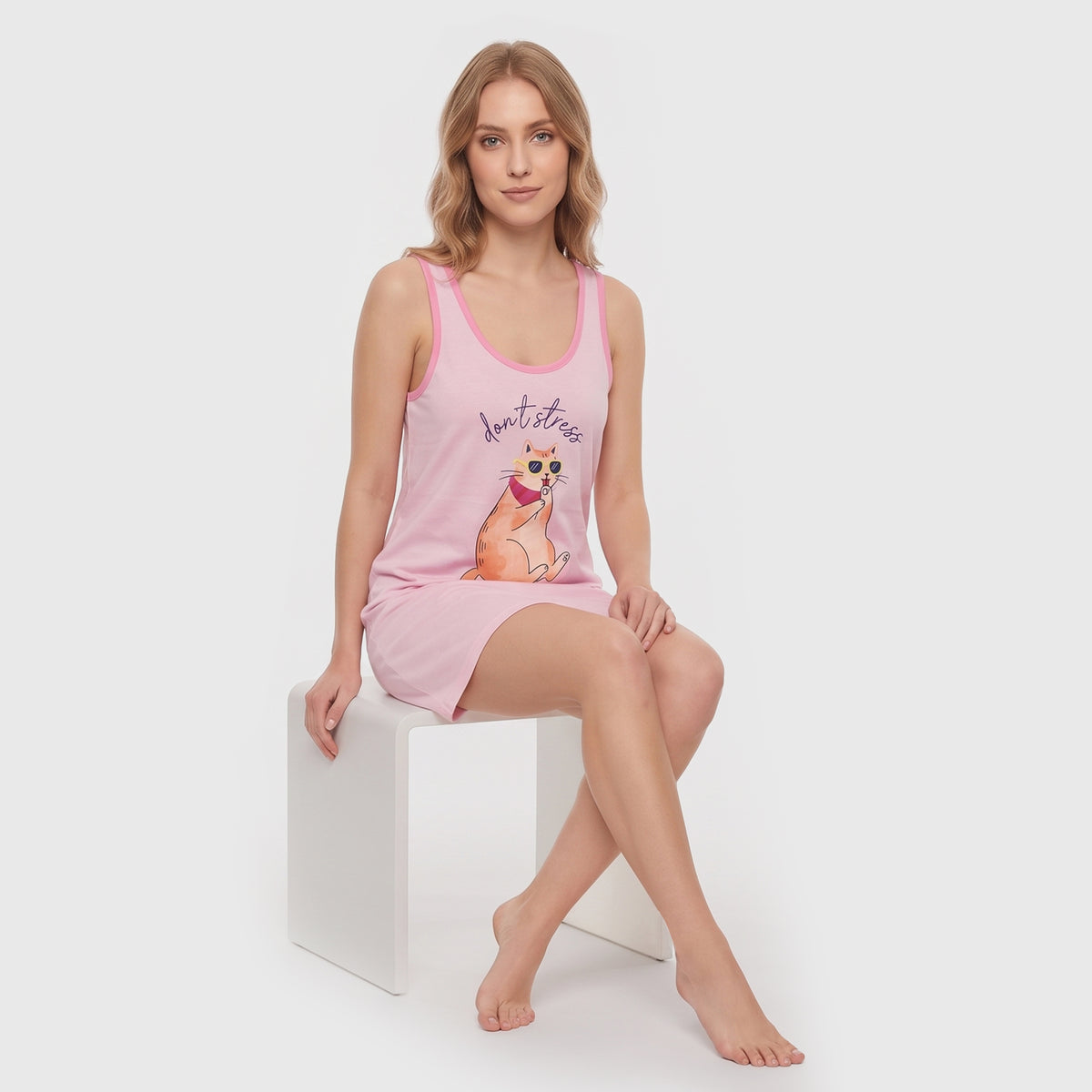 CAMISOLA SIN MANGAS MUJER
