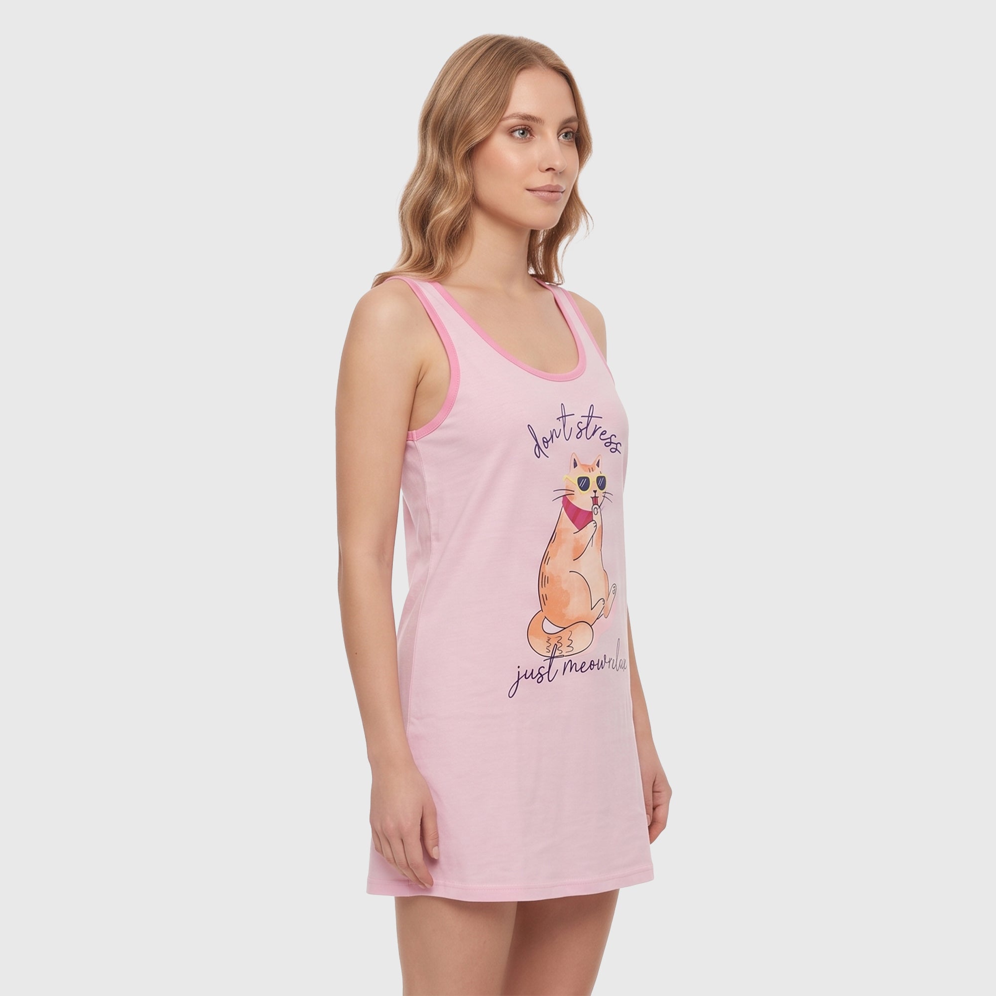CAMISOLA SIN MANGAS MUJER
