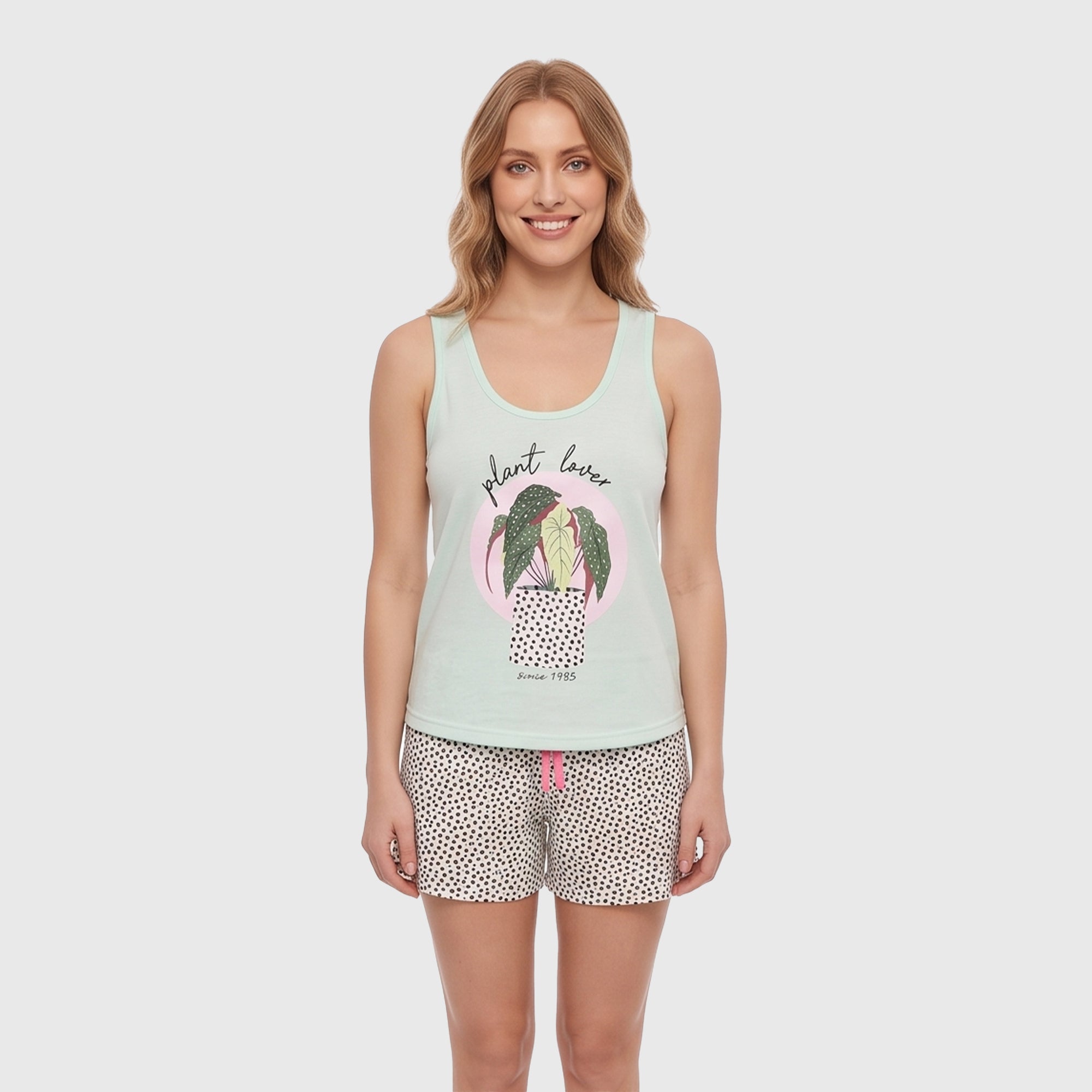 PIJAMA MUJER PLANT