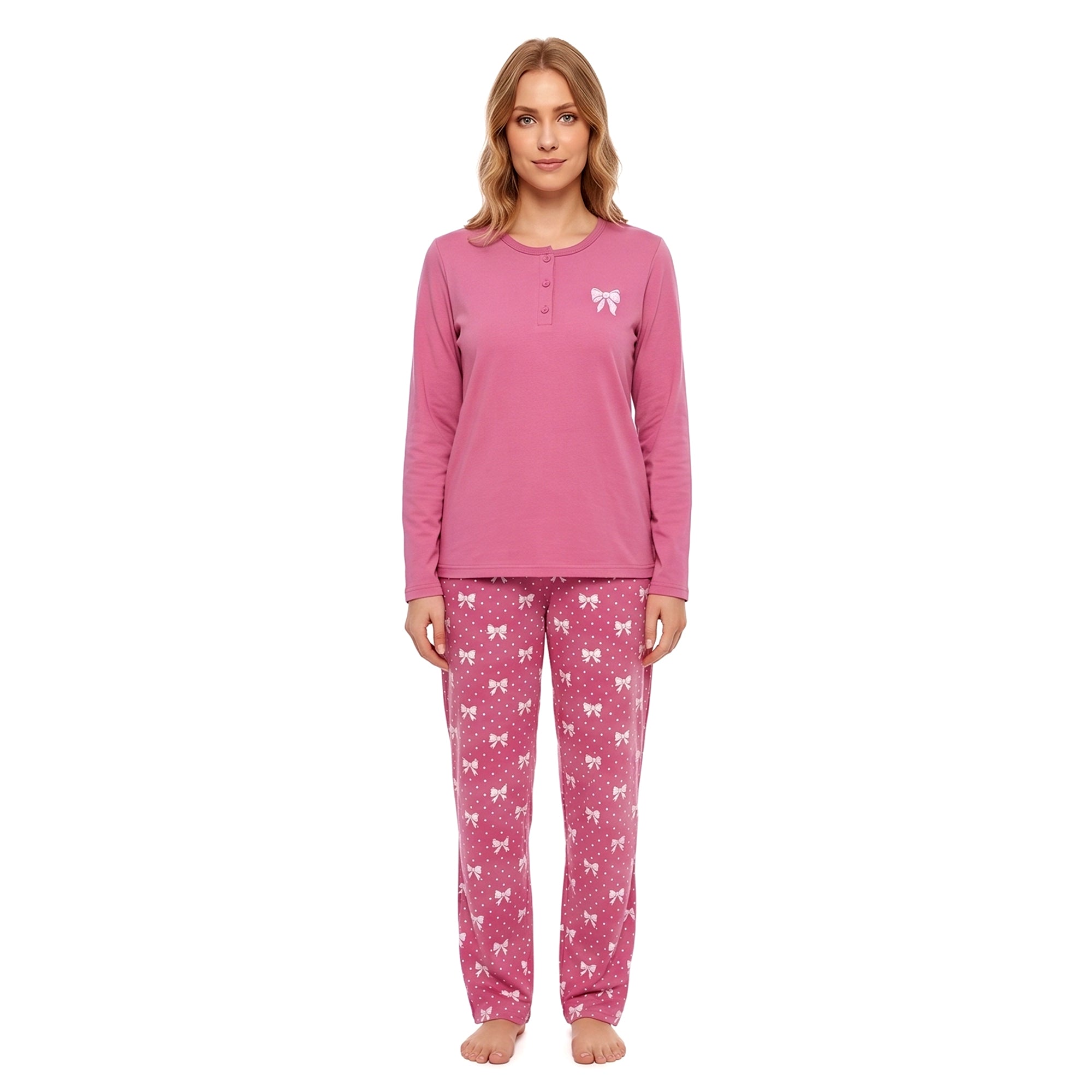 PIJAMA MICROPOLAR MUJER 8726