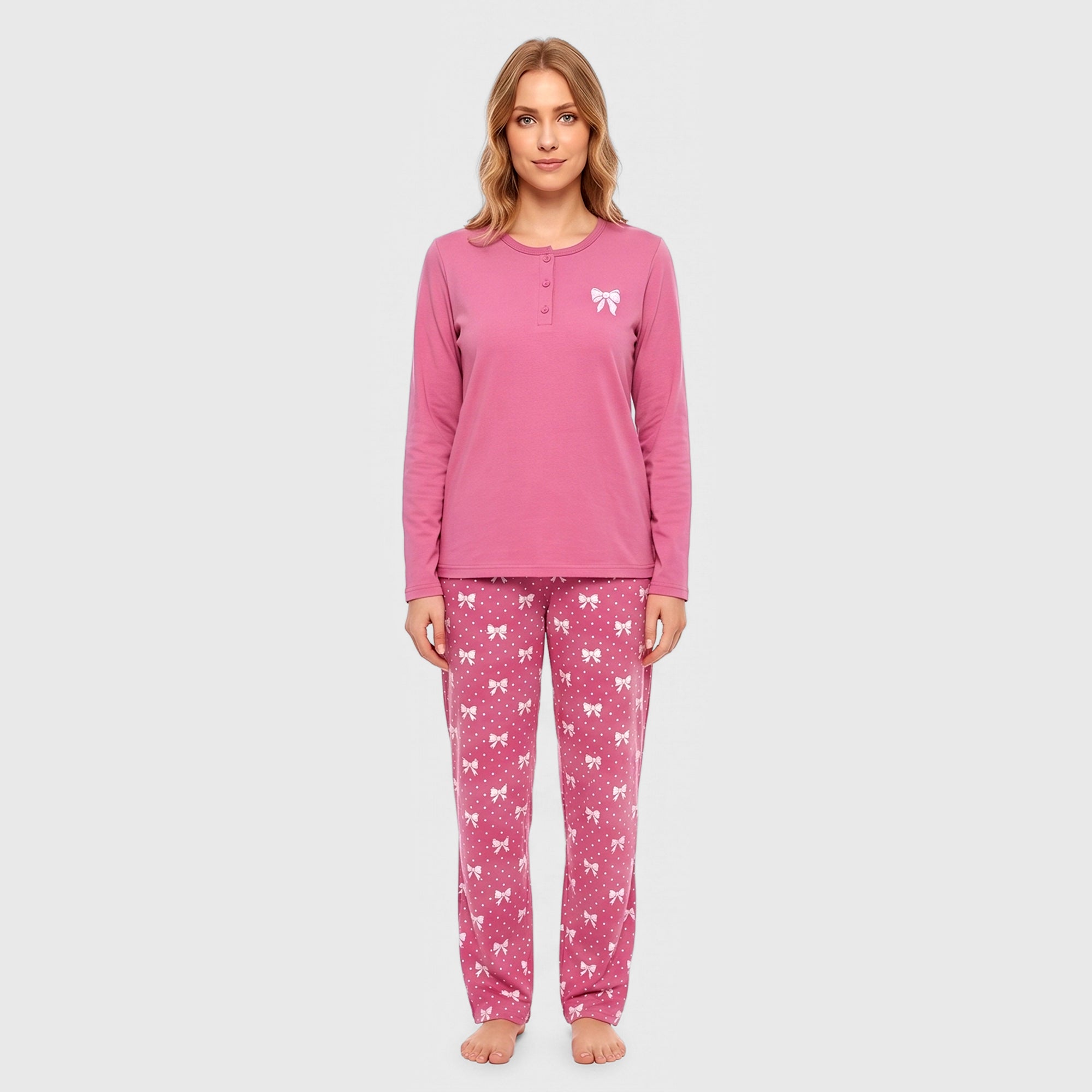 PIJAMA MICROPOLAR MUJER 8726