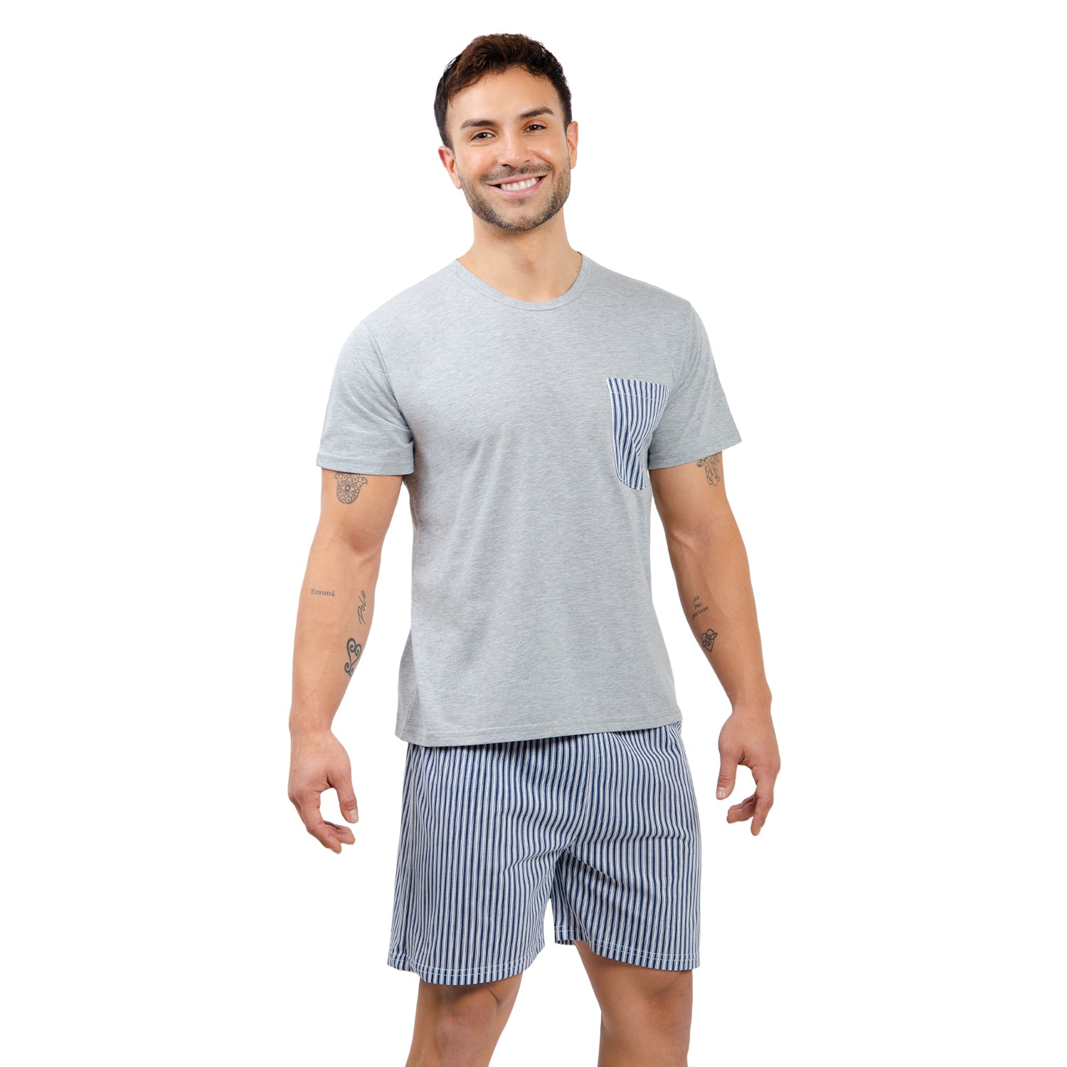 Pijama Hombre Rayado 9221