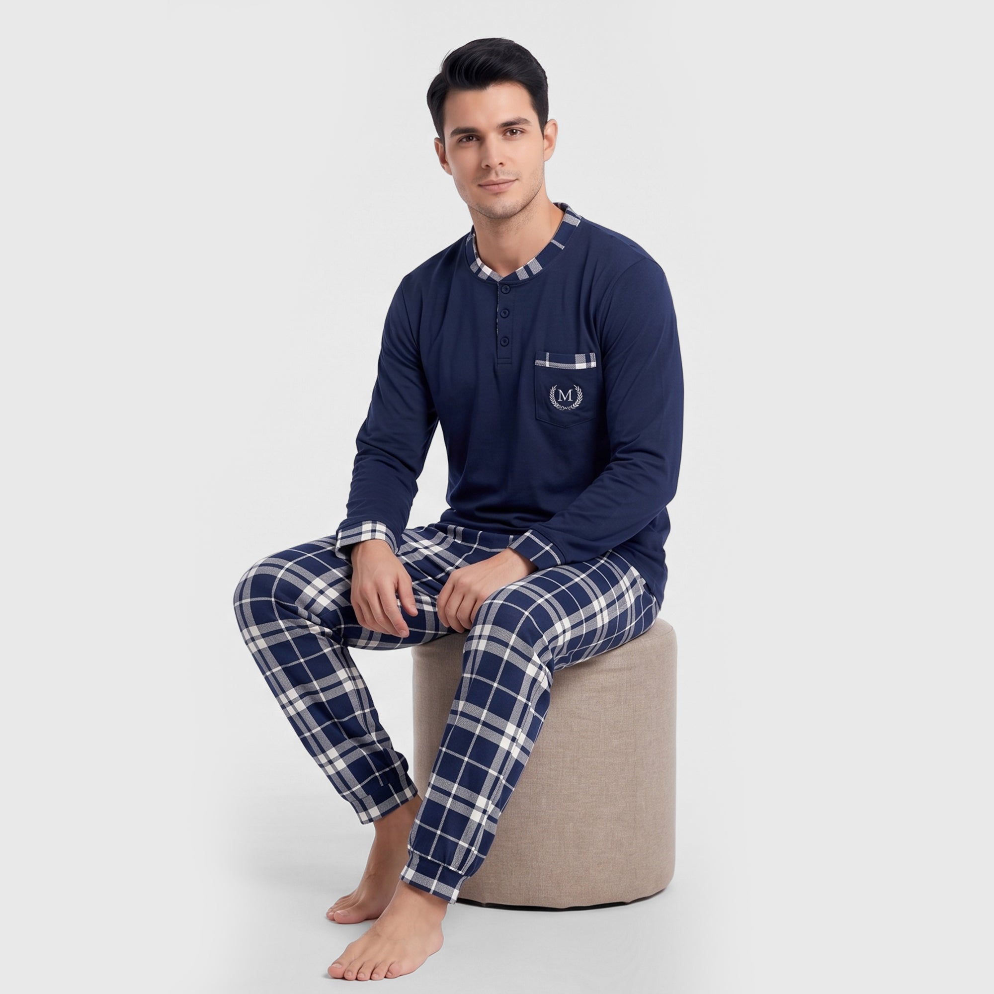 PIJAMA MICROPOLAR HOMBRE 9242