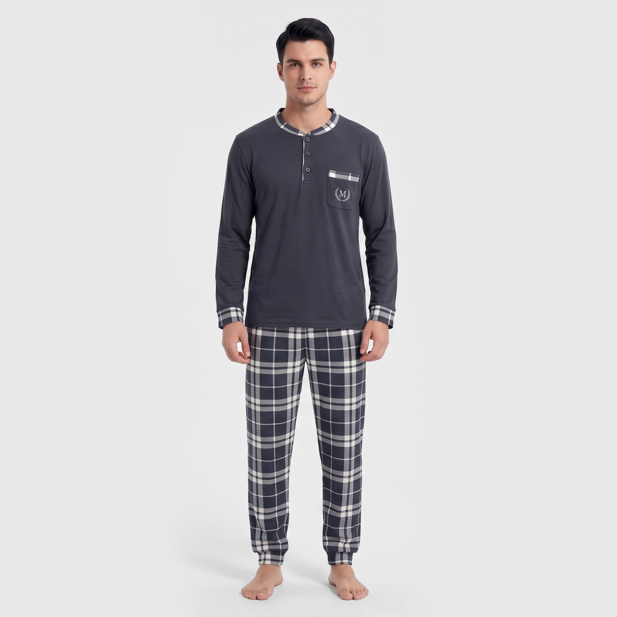 PIJAMA MICROPOLAR HOMBRE 9242