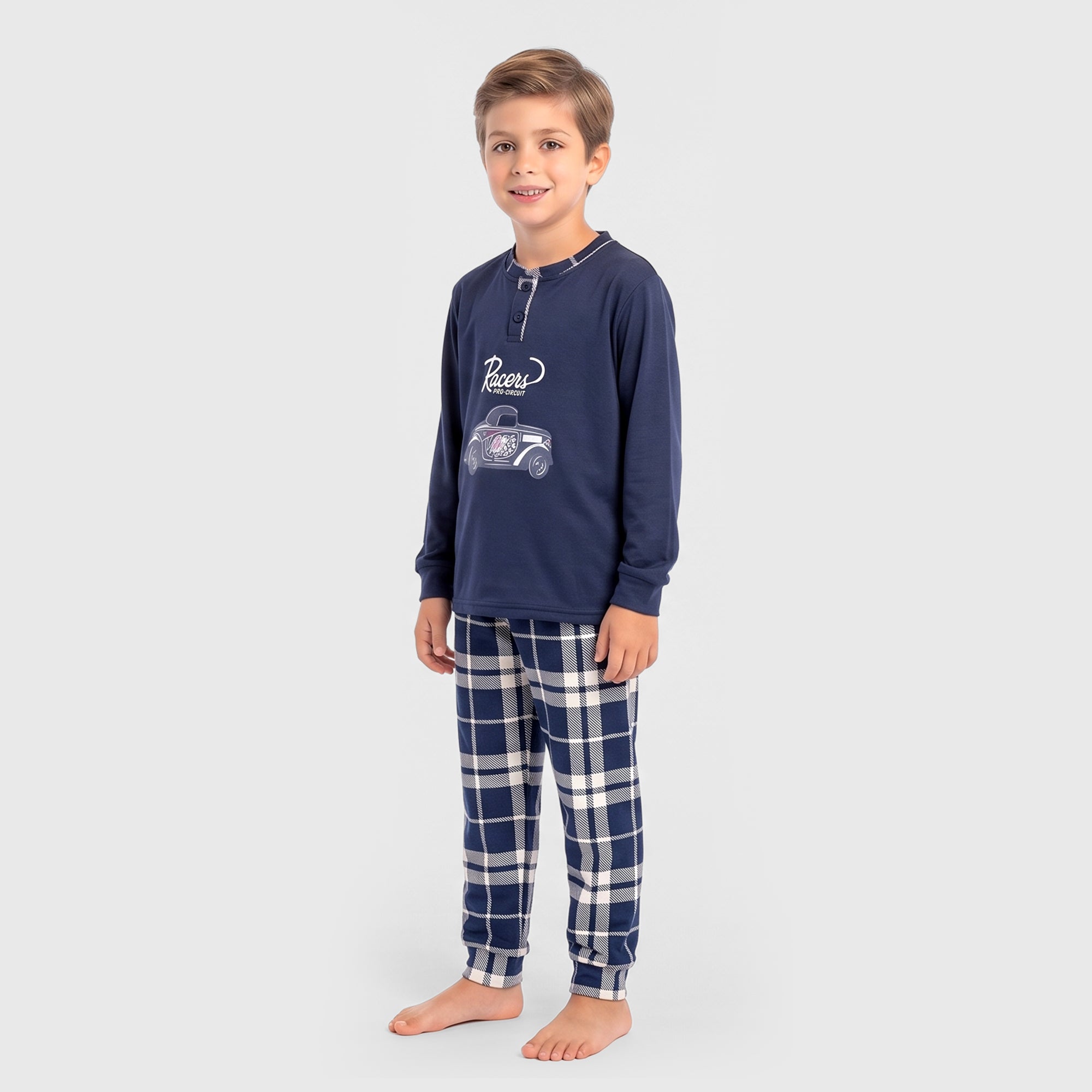 PIJAMA MICROPOLAR NIÑO 7341