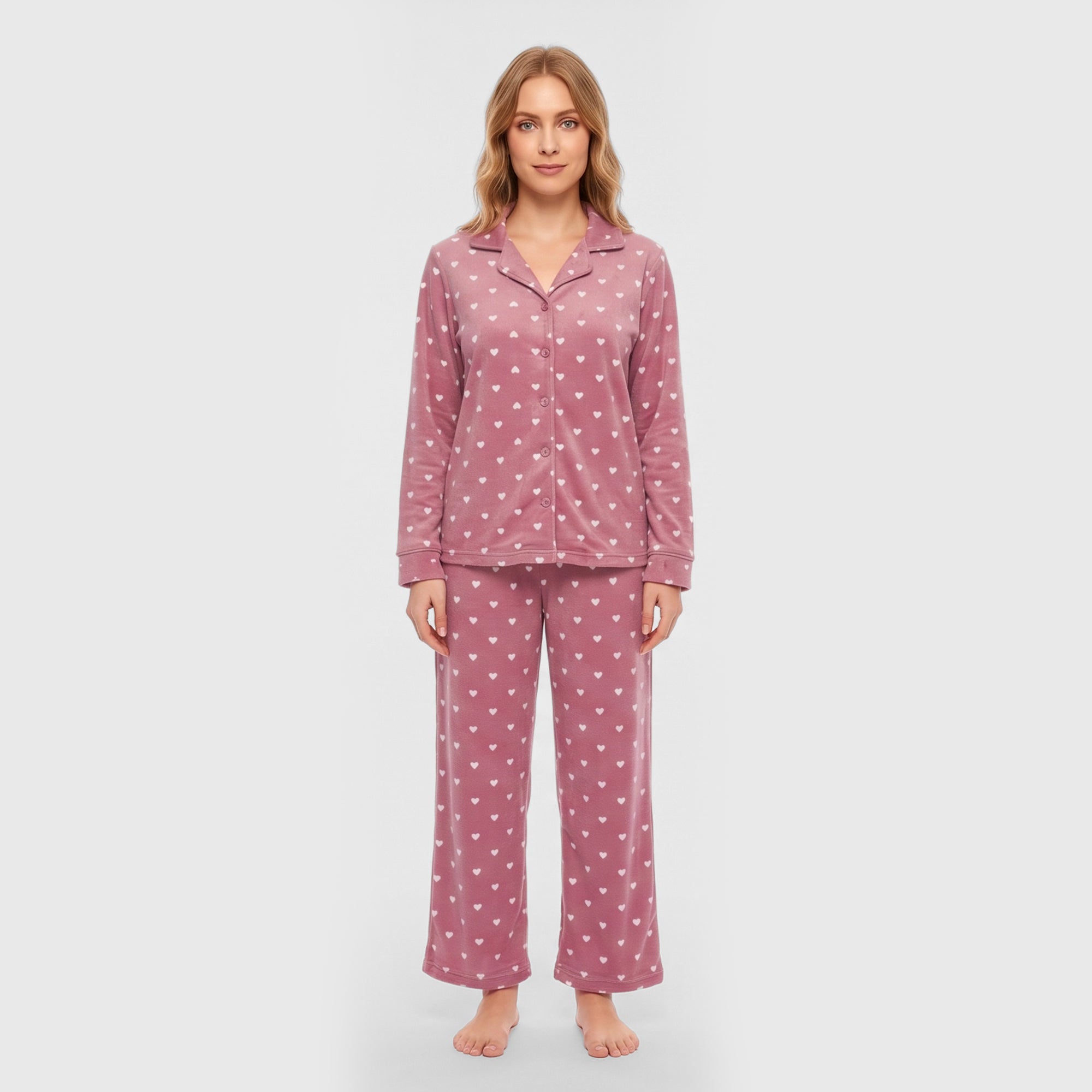 PIJAMA MICROPOLAR MUJER 8733